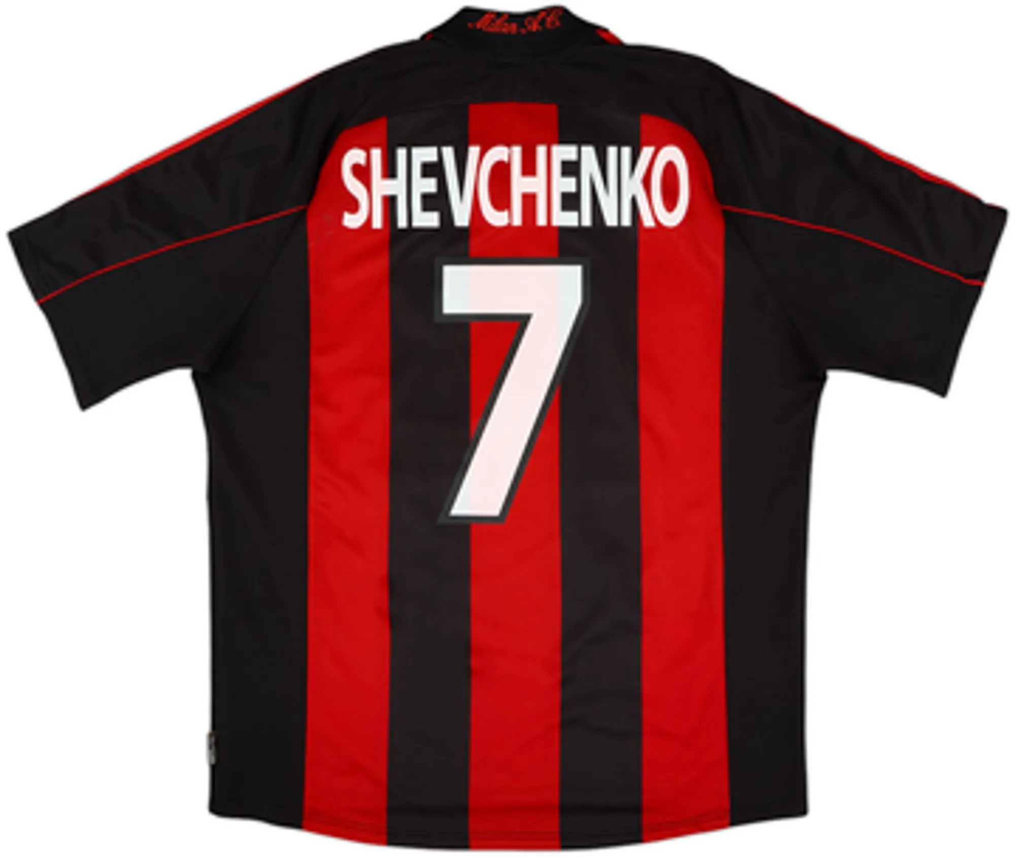 adidas AC Milan Mens SS Home Shirt 2000/02