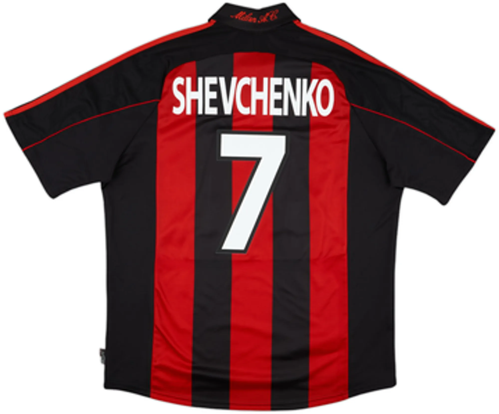 adidas AC Milan Mens SS Home Shirt 2000/02