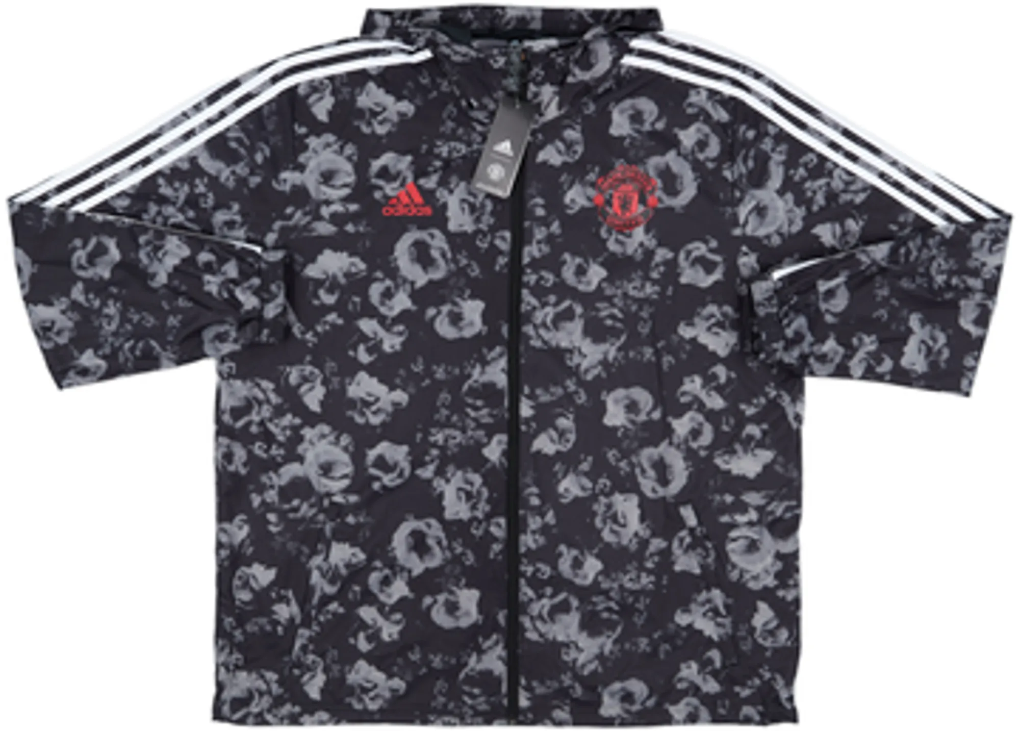 2019-20 Manchester United adidas Hooded Track Jacket (XL)