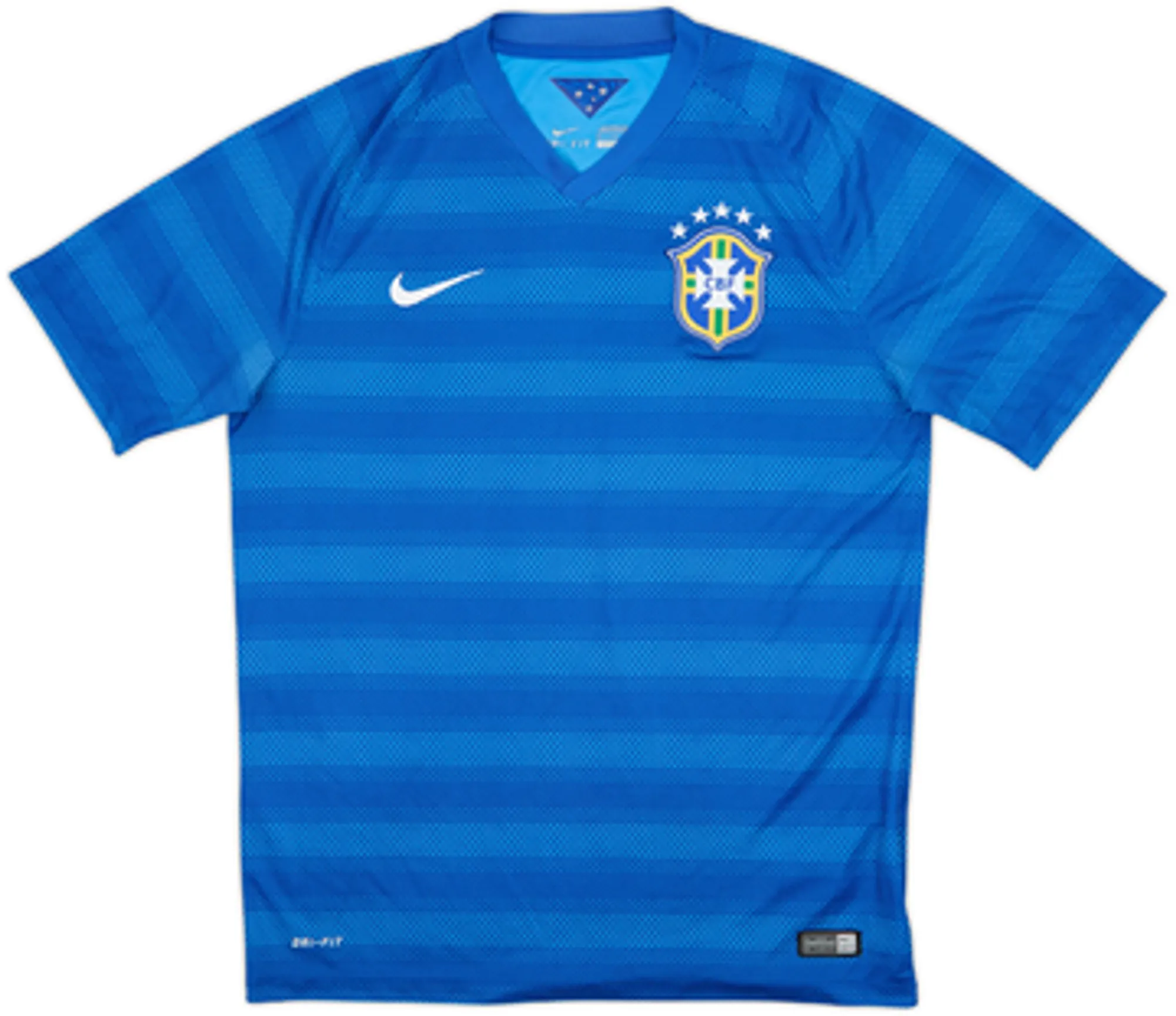 Nike Brazil Mens SS Away Shirt 2014