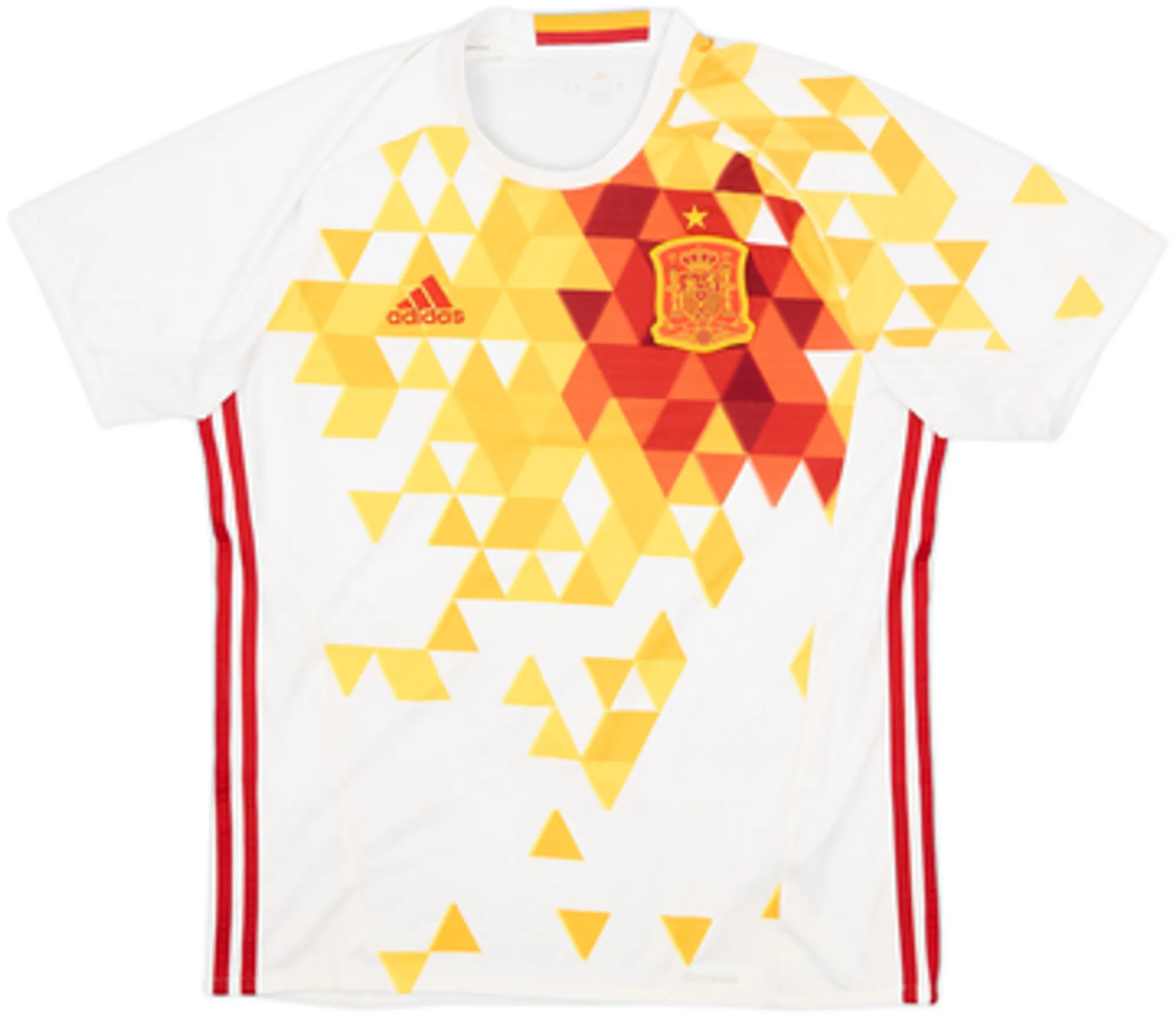 adidas Spain Mens SS Away Shirt 2016