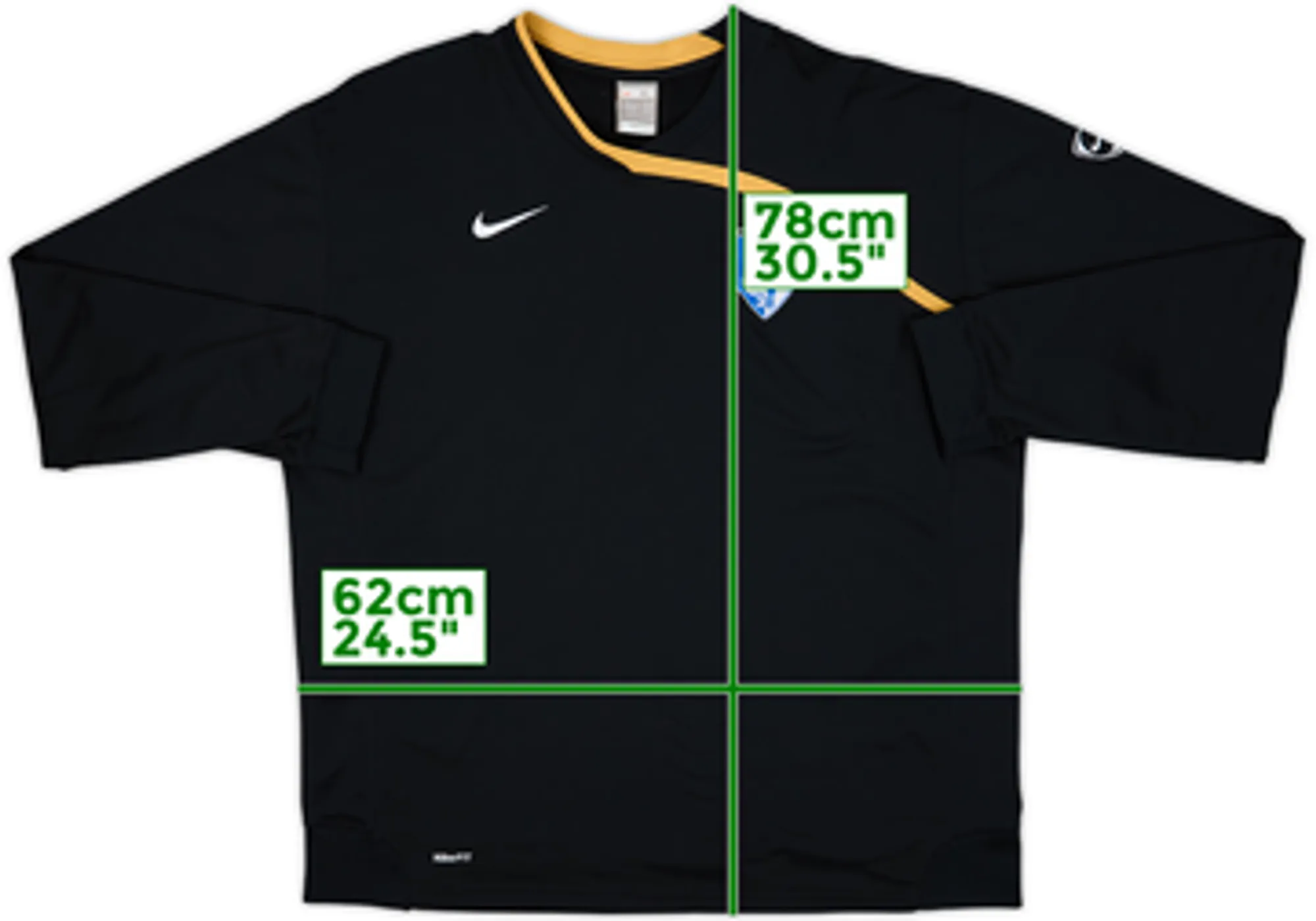 Nike Grenoble Foot 38 Mens SS Home Shirt 2009/10