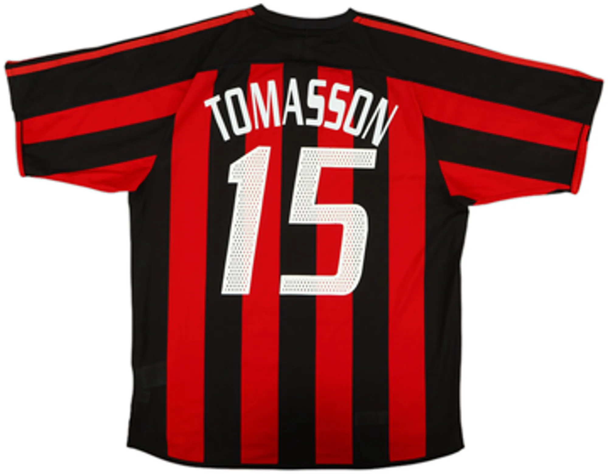 adidas AC Milan Mens SS Home Shirt 2003/04