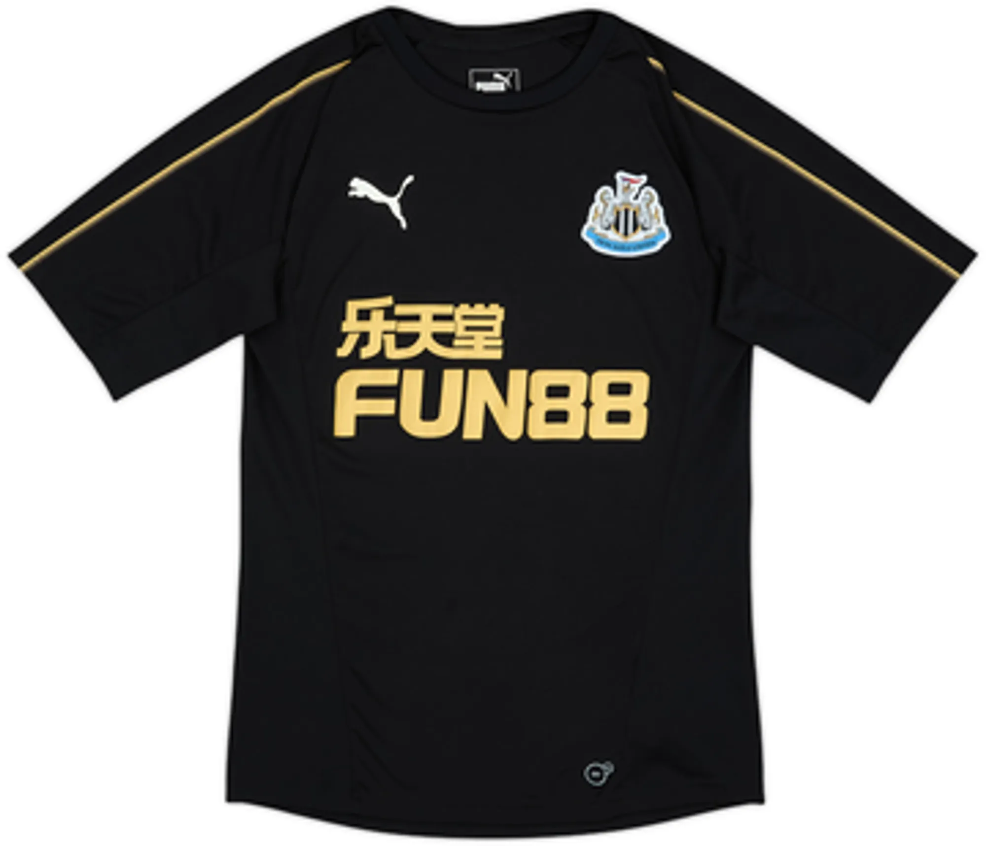 Puma Newcastle United Mens SS Home Shirt 2017/18