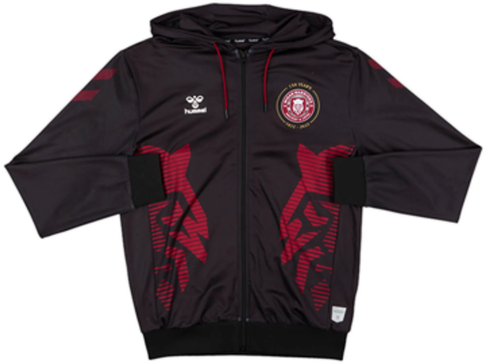 2022 Wigan Warriors Hummel Hooded Sweat Top - 9/10 - (M)