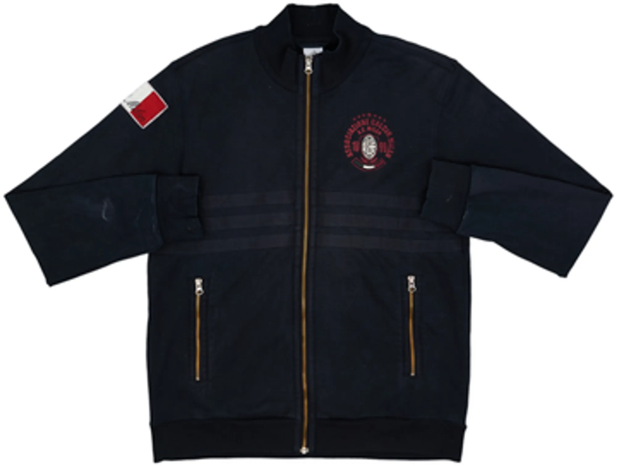 2011-12 AC Milan adidas Track Jacket - 7/10 - (L)
