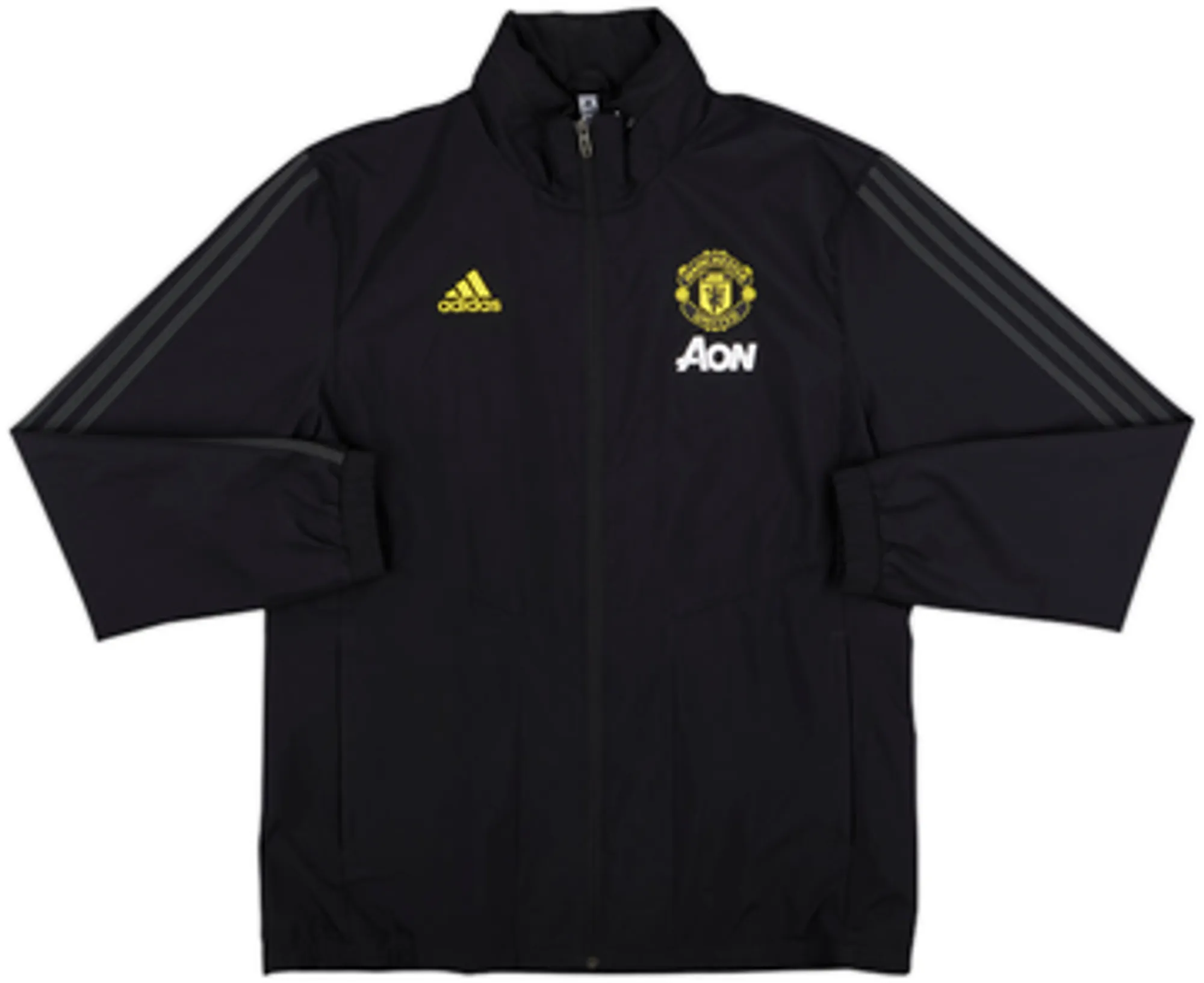 2019-20 Manchester United adidas Hooded Rain Jacket - 9/10 - (L)