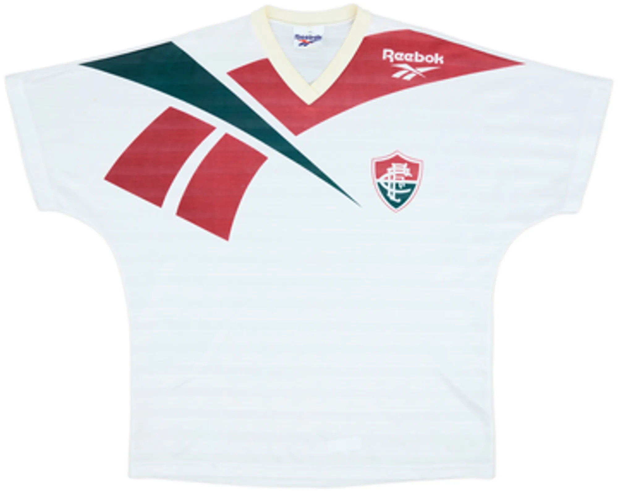Reebok Fluminense Mens SS Away Shirt 1995/96