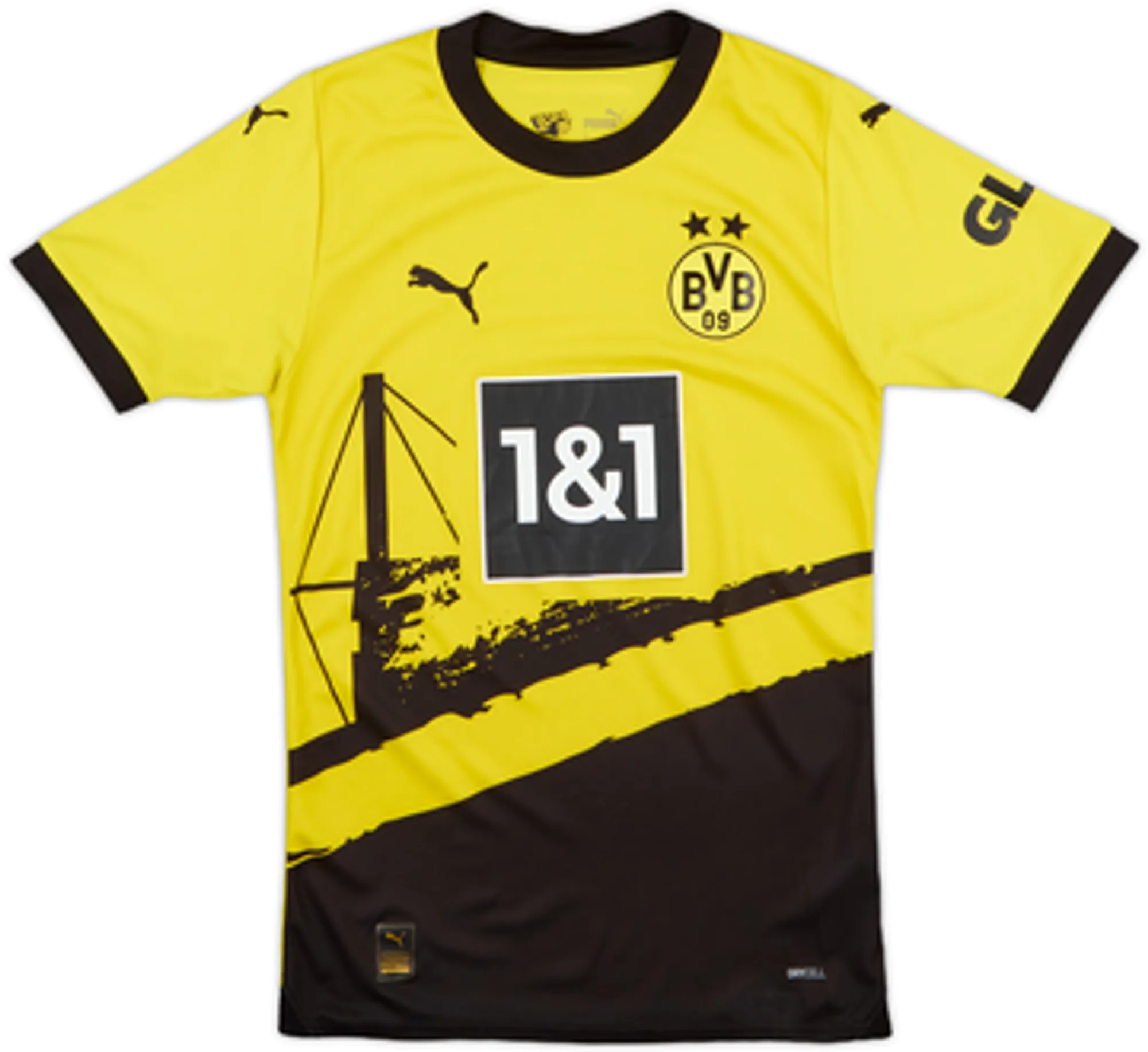 Puma Borussia Dortmund Mens SS Home Shirt 2023/24