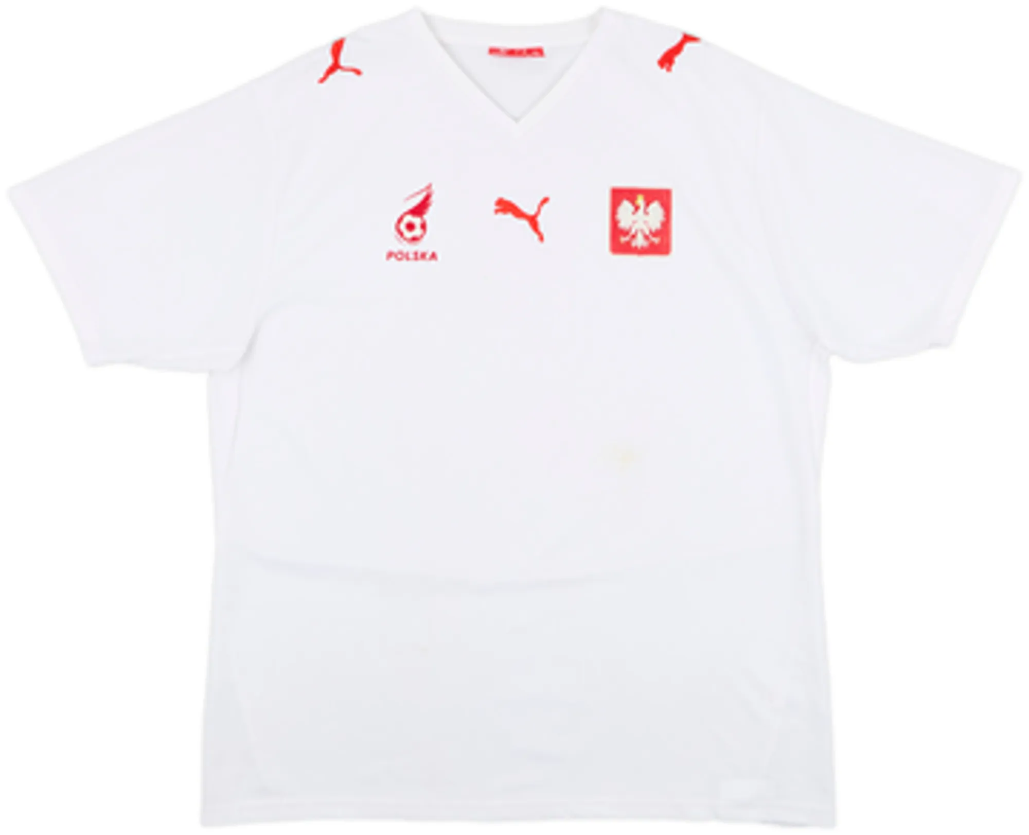 Puma Poland Mens SS Home Shirt 2008