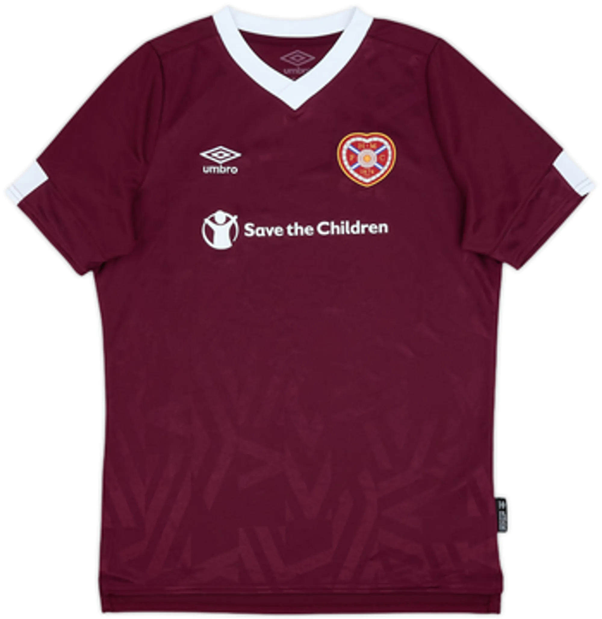 Umbro Heart of Midlothian Boys SS Home Shirt 2019/20
