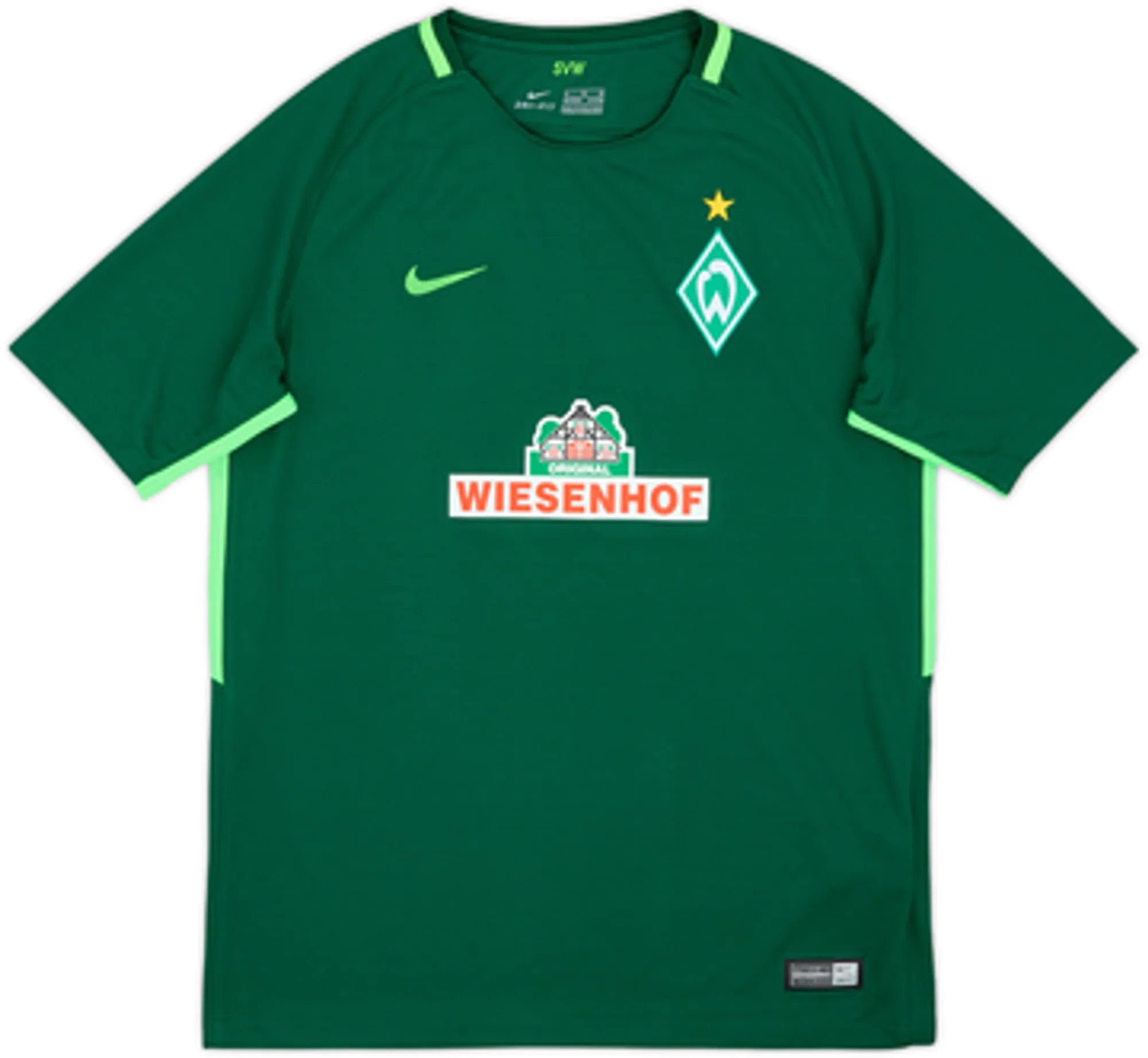 Nike Werder Bremen Boys SS Home Shirt 2017/18