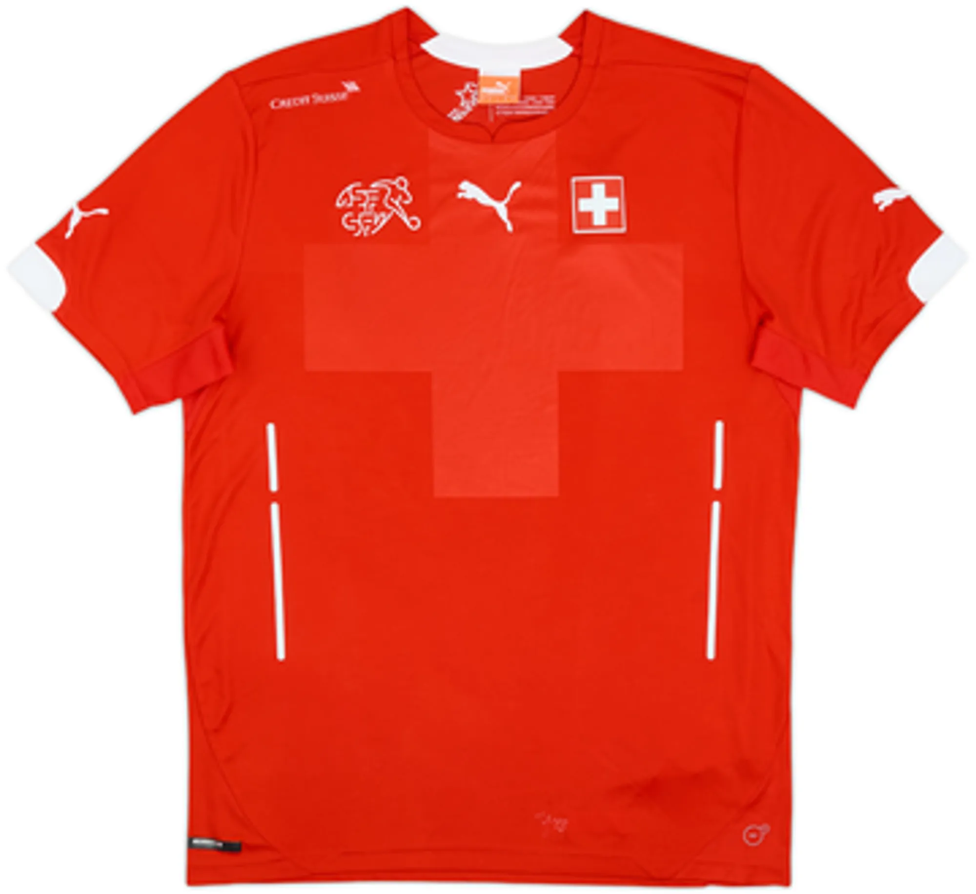 Puma Switzerland Mens SS Home Shirt 2014