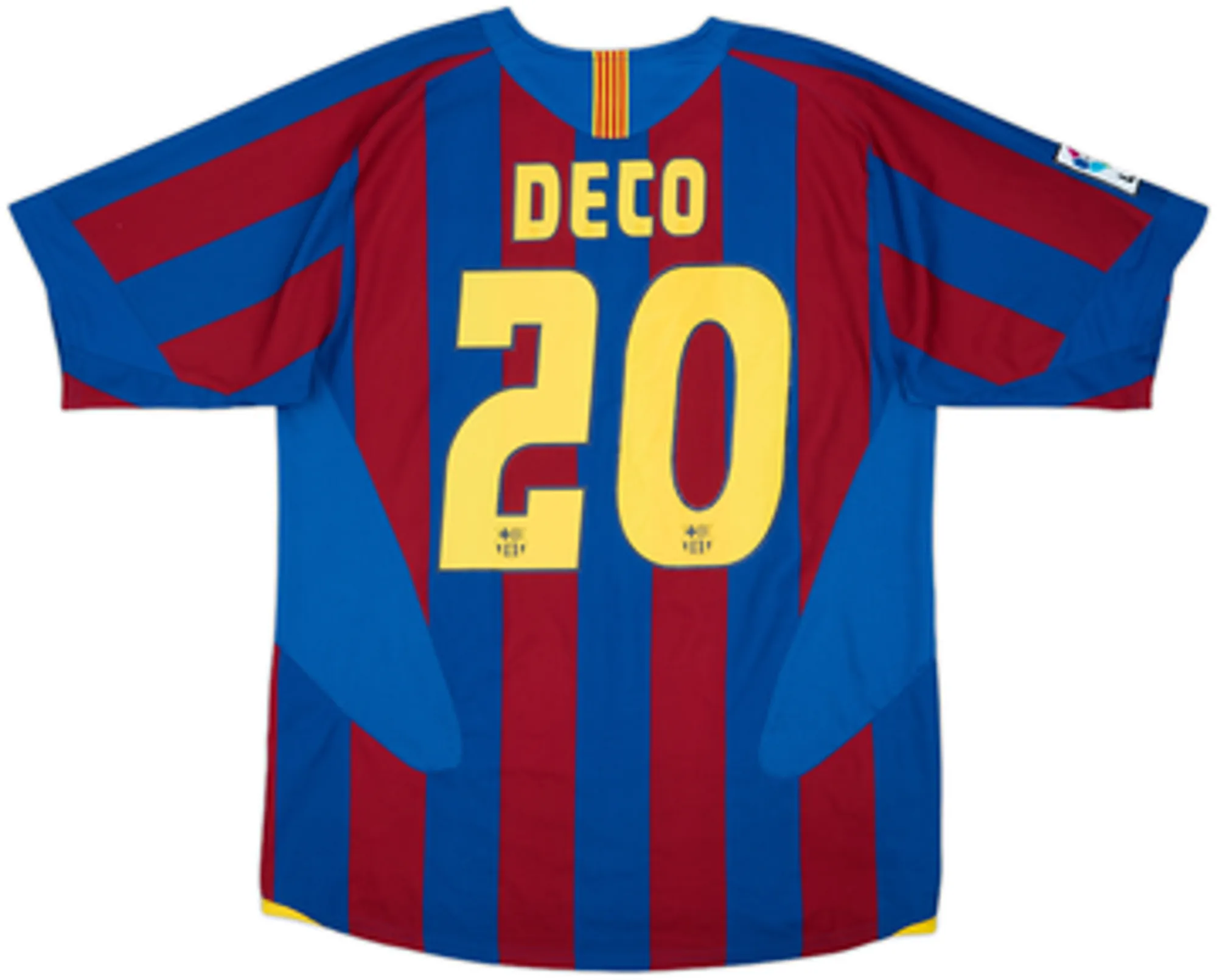 Nike Barcelona Mens SS Home Shirt 2005/06