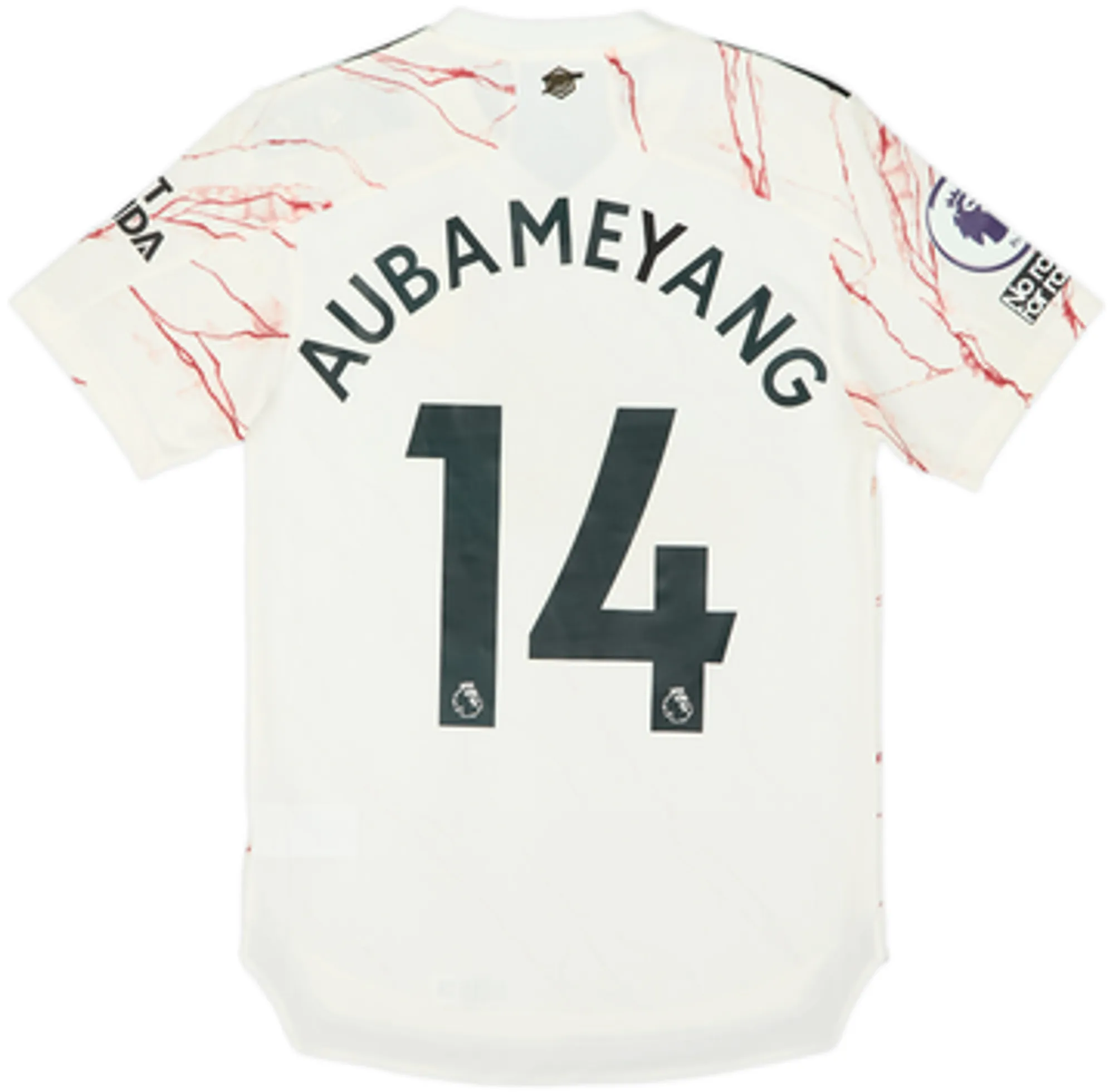 adidas Arsenal Mens SS Player Issue Away Shirt 2020/21