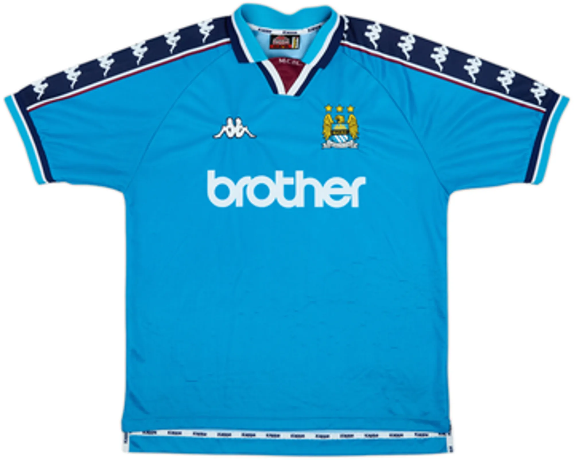 Kappa Manchester City Mens SS Home Shirt 1997/99