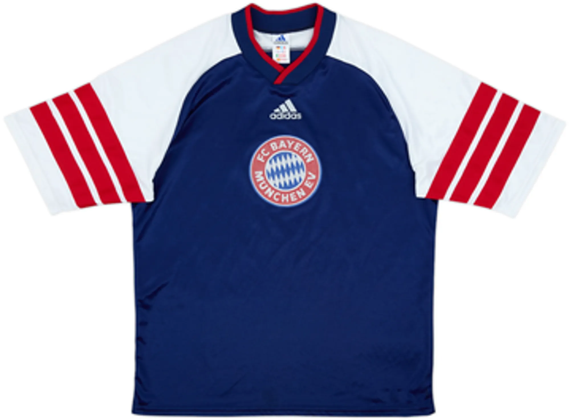 adidas Bayern Munich Mens SS Home Shirt 1998/99