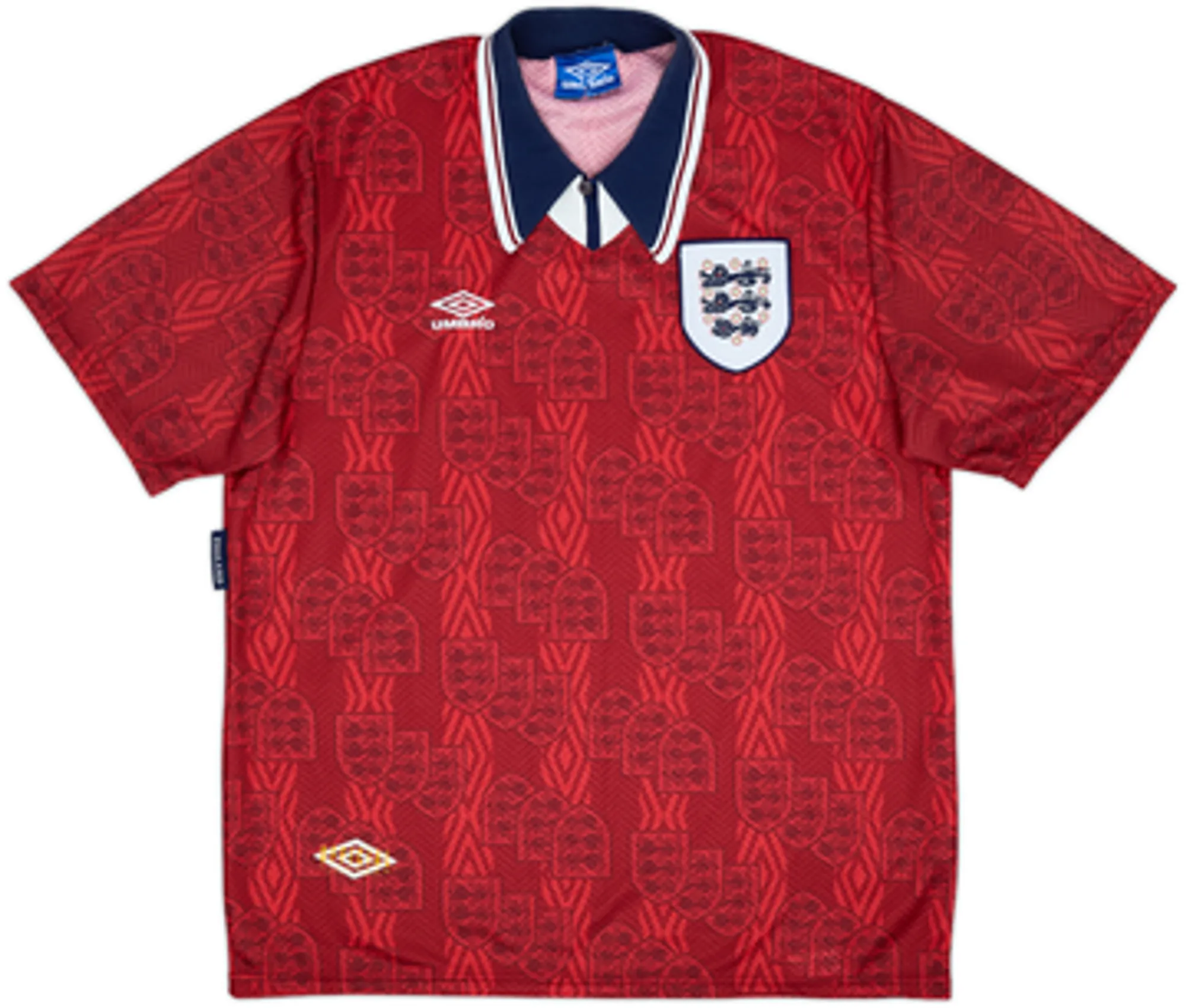 Umbro England Mens SS Away Shirt 1993
