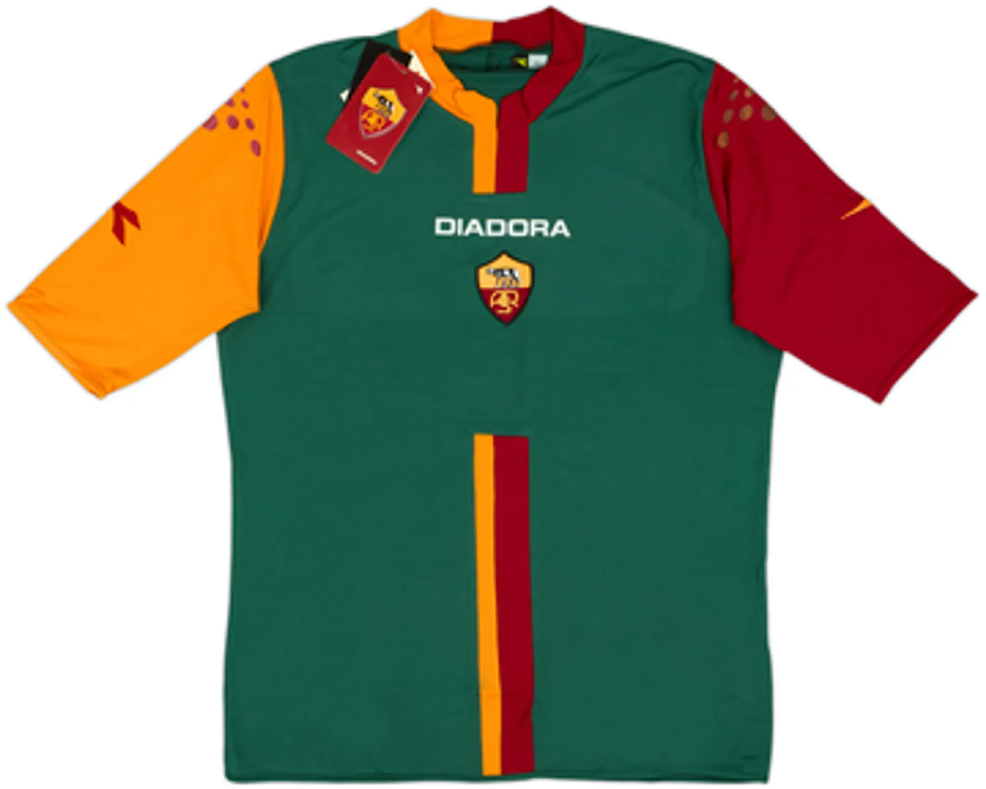 Diadora Roma Mens SS Away Shirt 2005/06