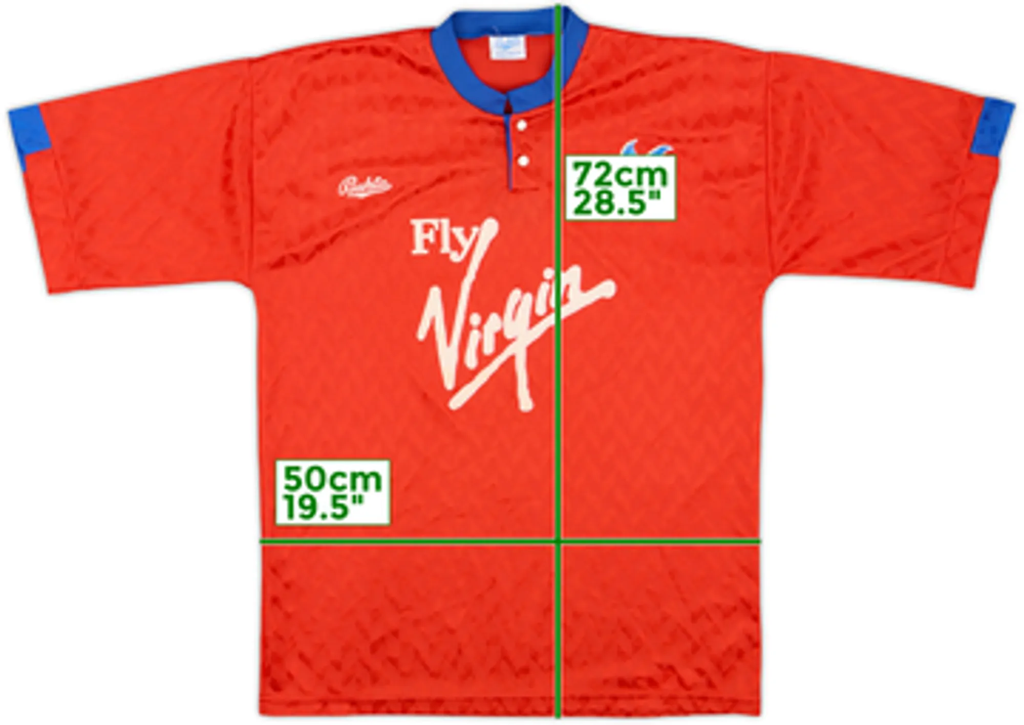 Bukta Crystal Palace Mens SS Third Shirt 1990/91