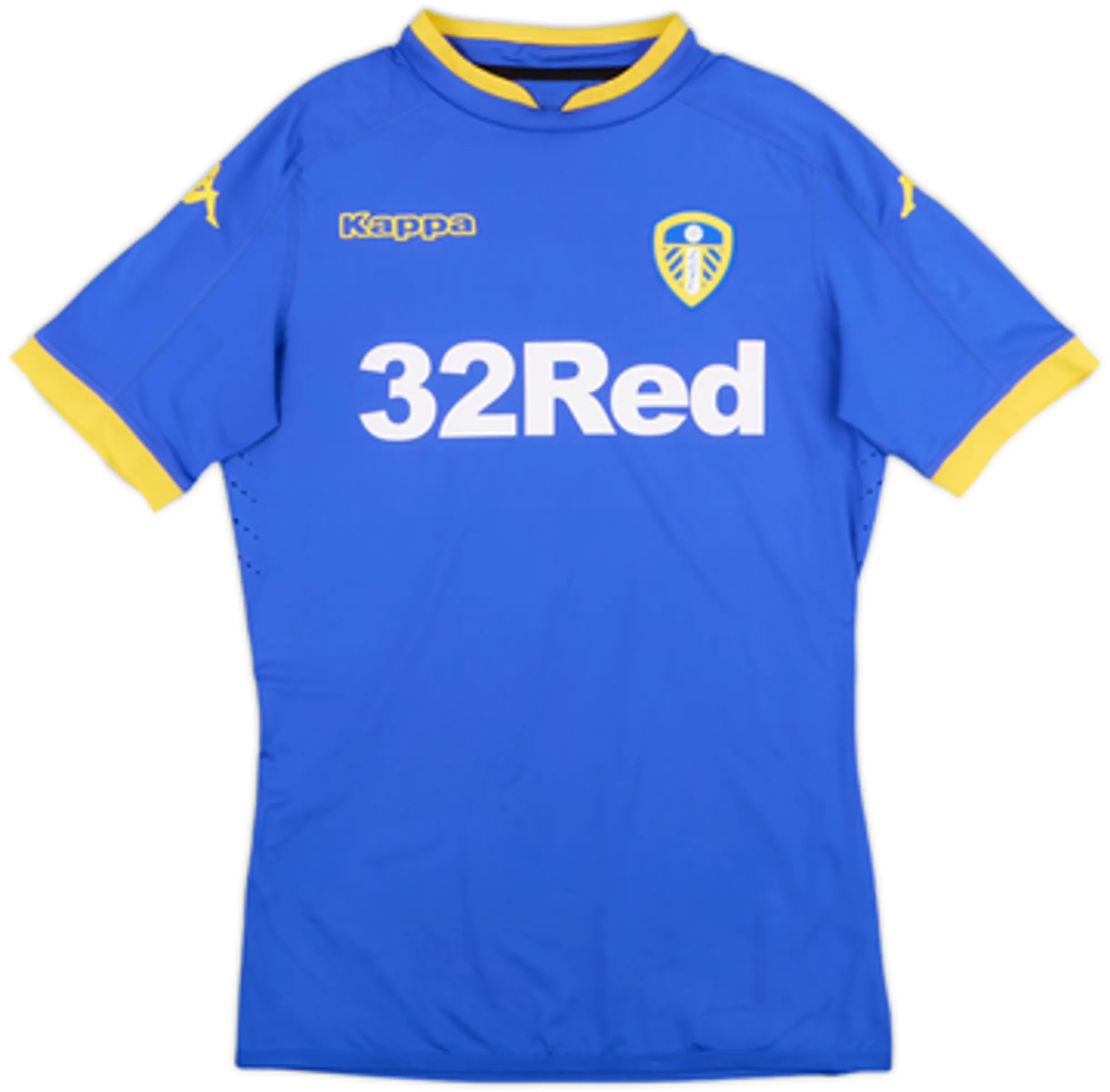 Kappa Leeds United Mens SS Player Issue Away Shirt 2016/17