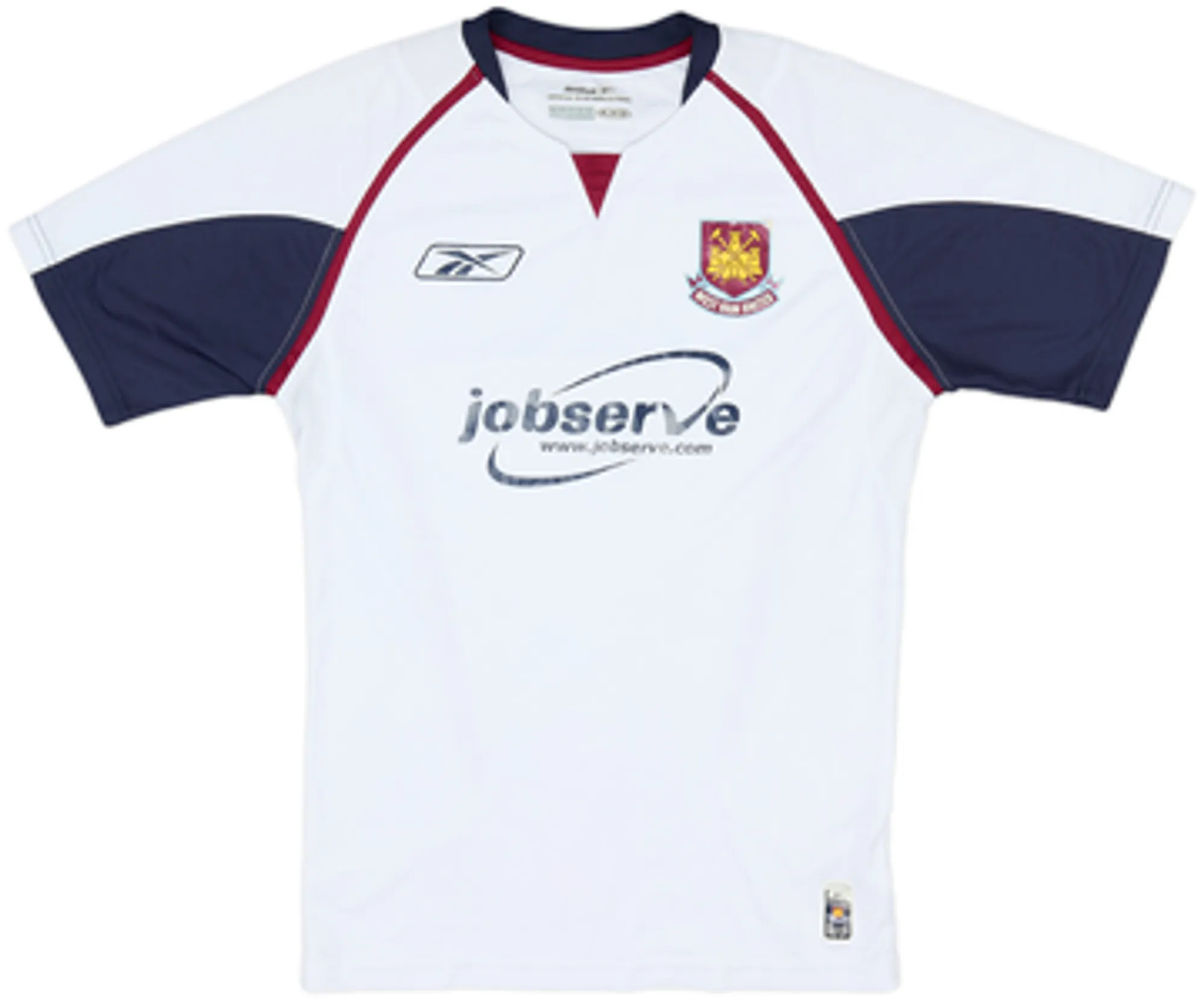 Reebok West Ham United Mens SS Away Shirt 2005/06