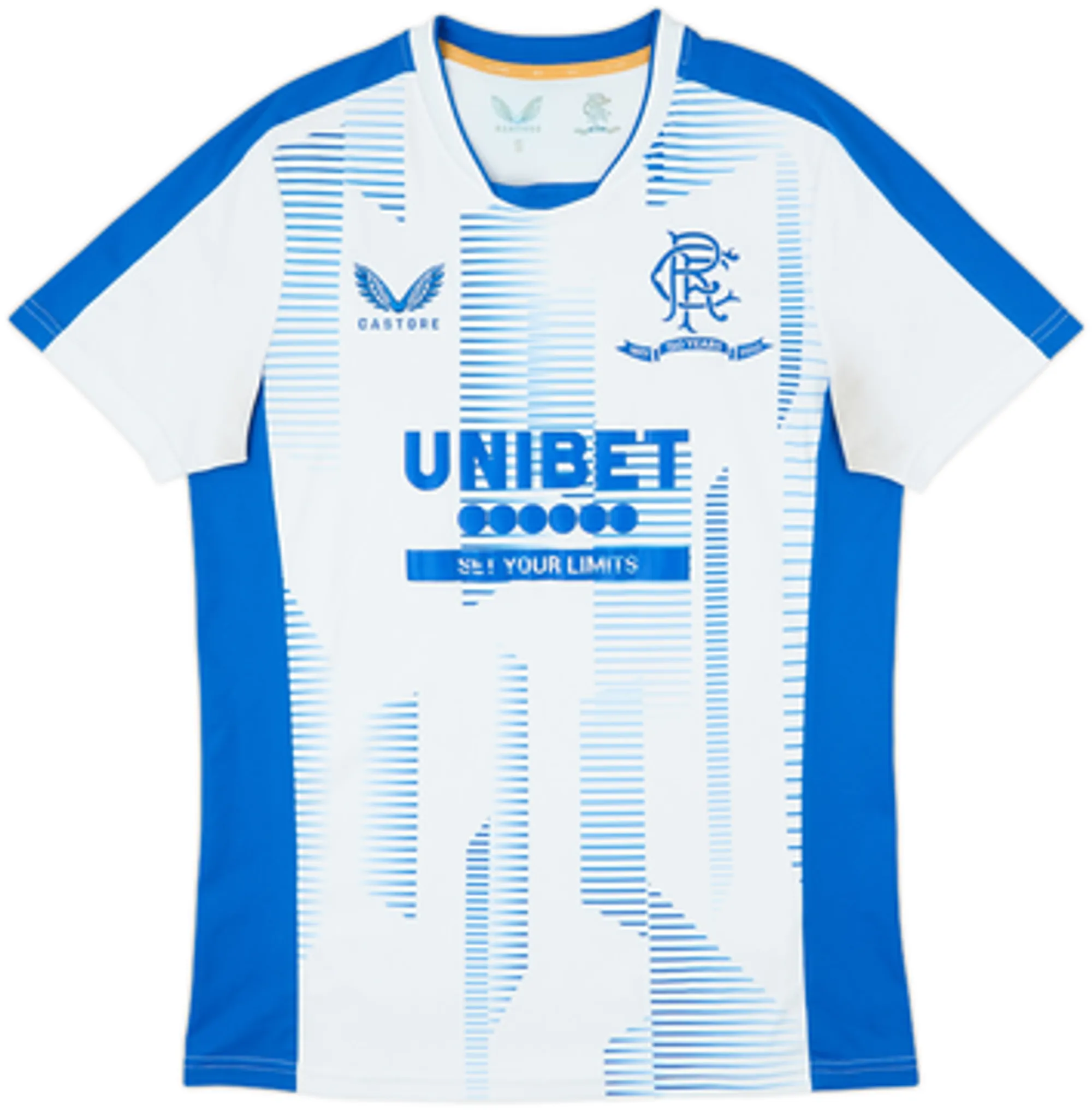 Castore Rangers Mens SS Pre-Match Home Shirt 2021/22