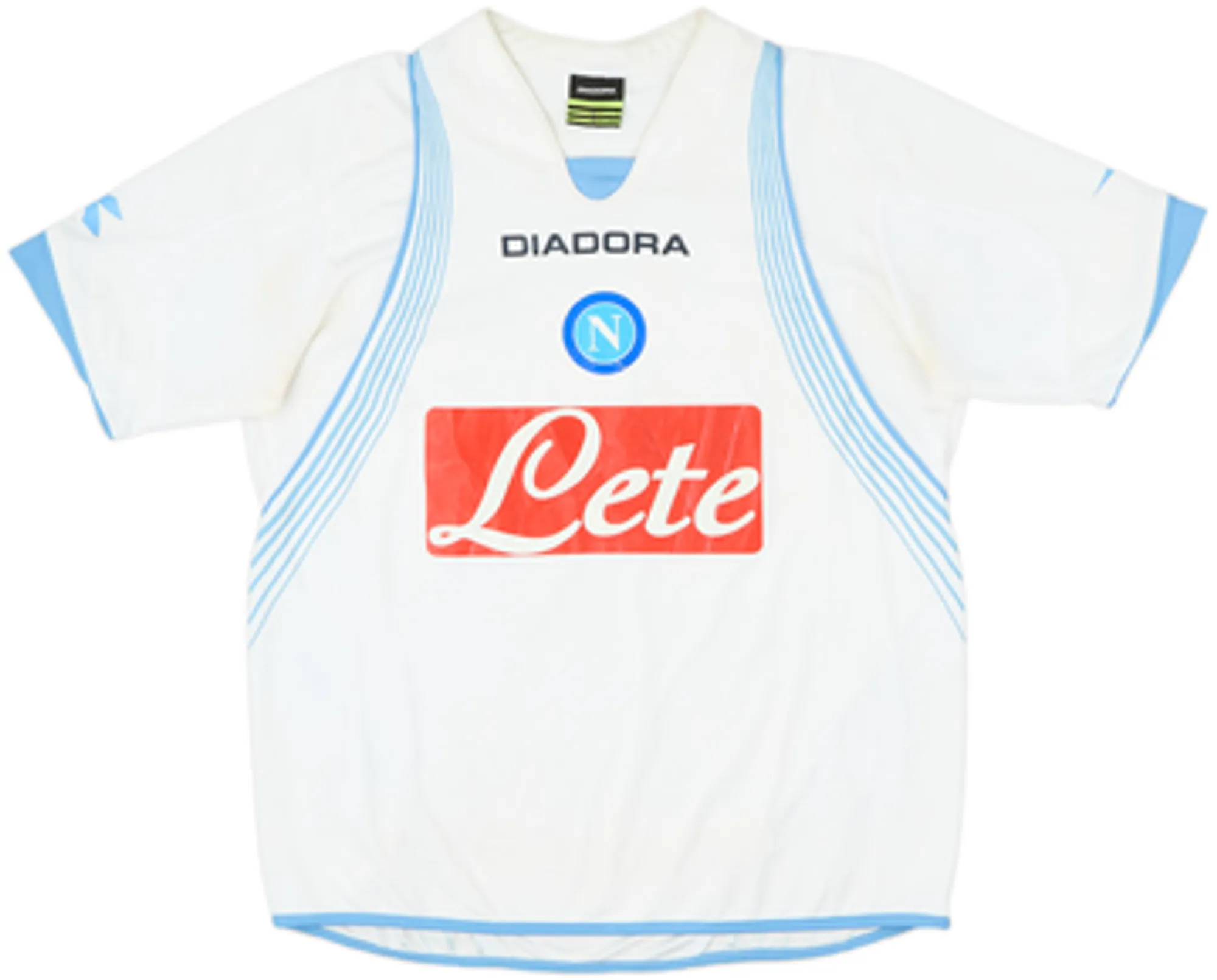 Diadora Napoli Mens SS Third Shirt 2007/08