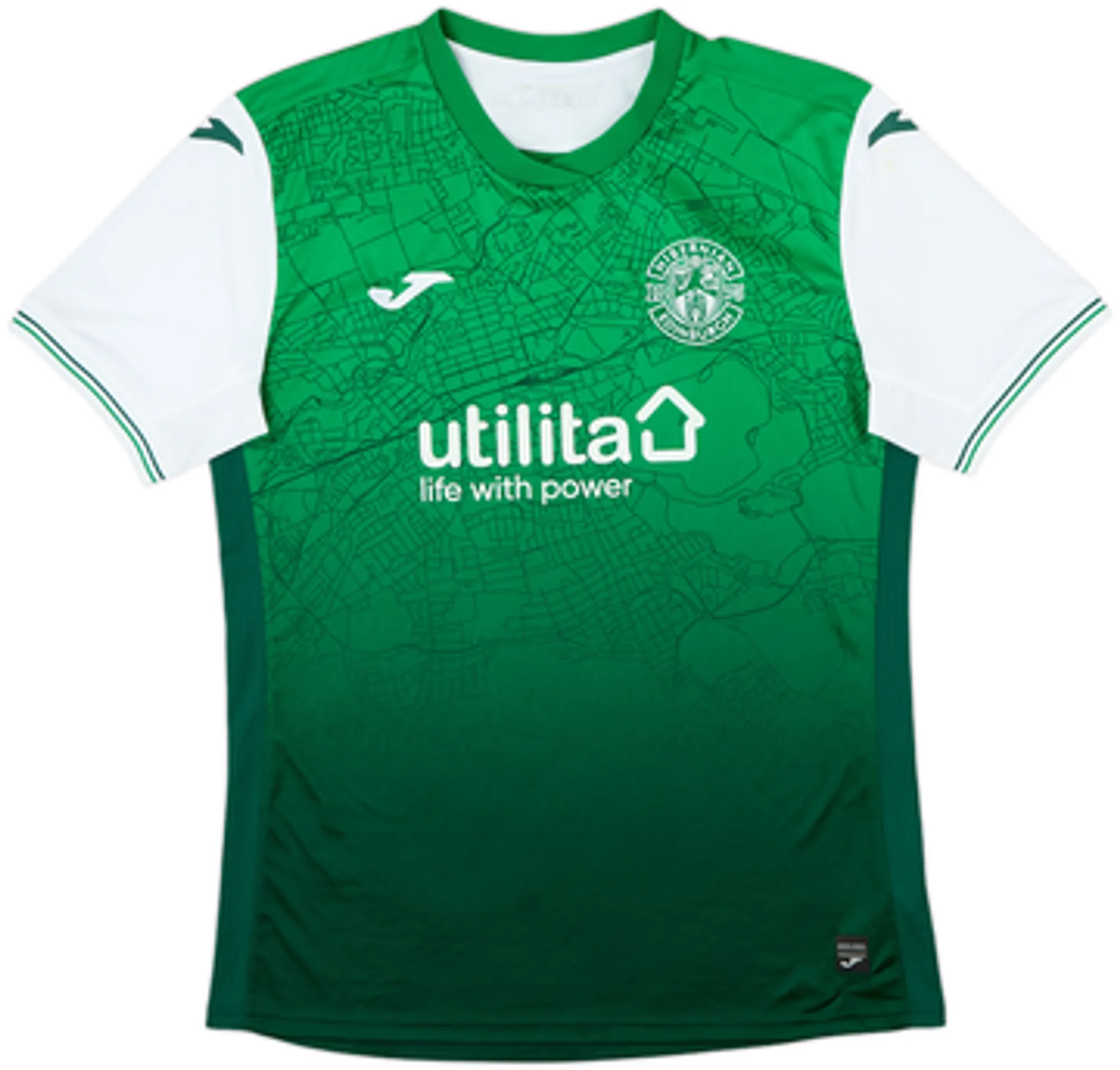 Joma Hibernian Mens SS Home Shirt 2022/23