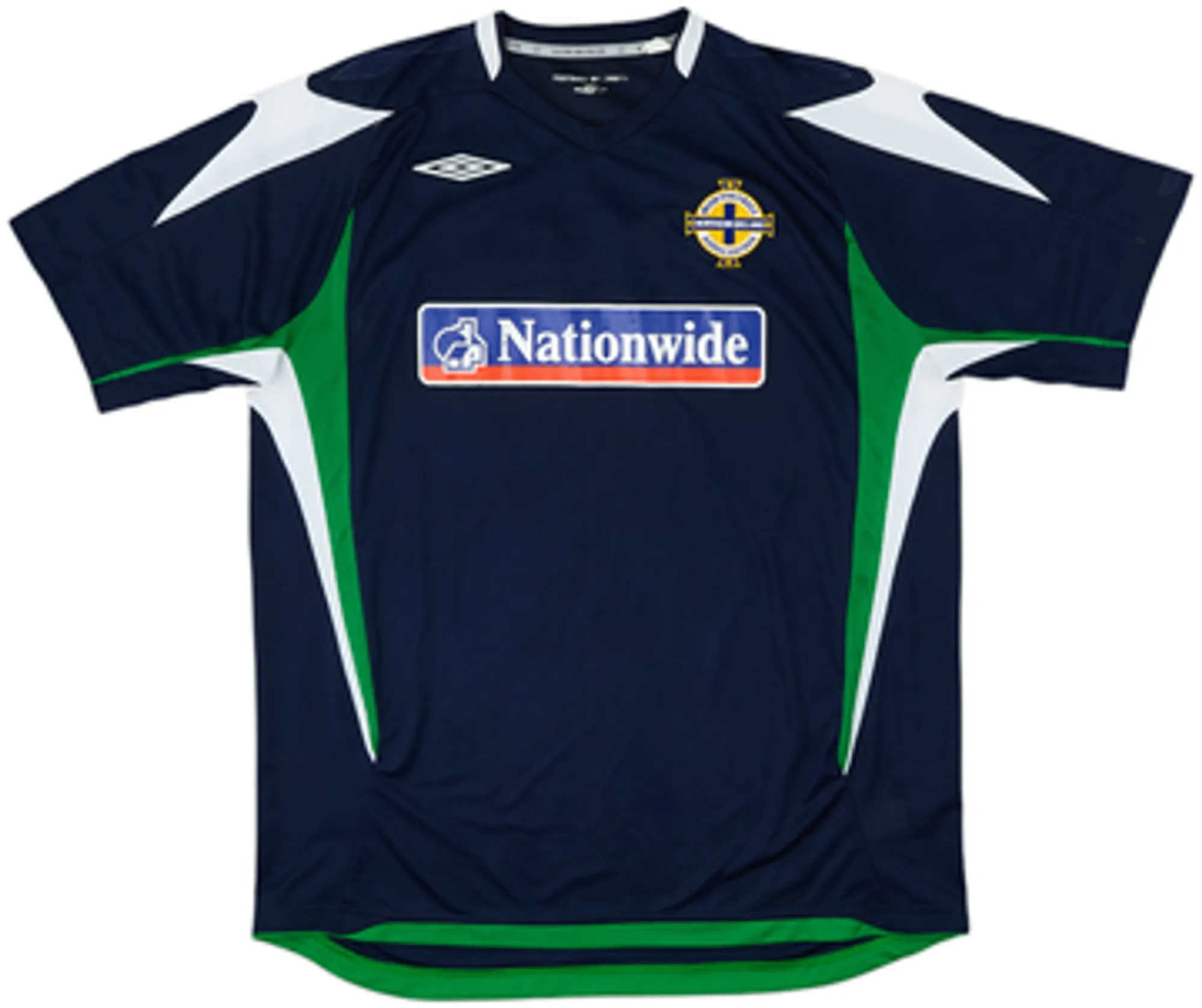Umbro Northern Ireland Mens SS Home Shirt 2008