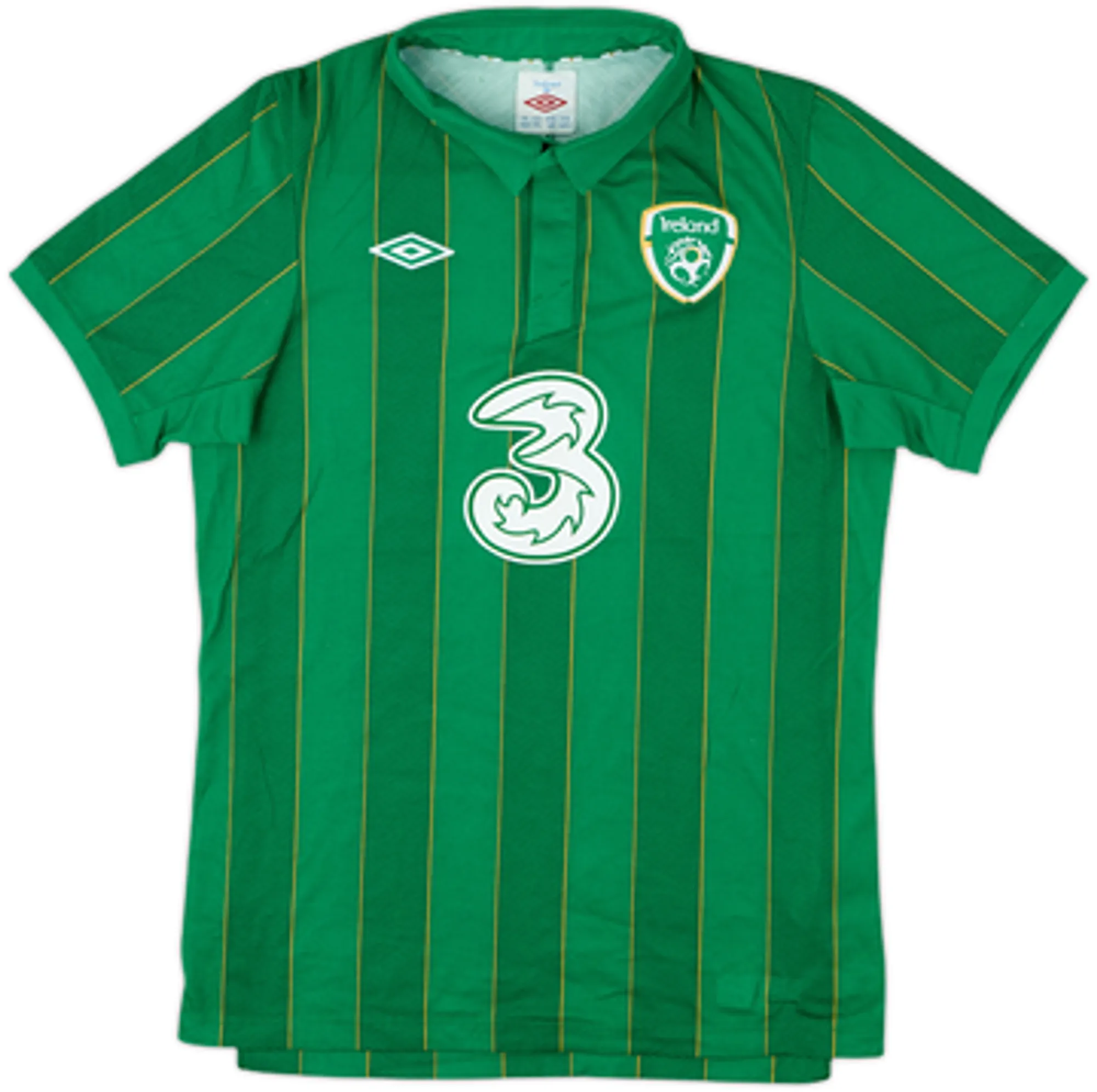 Umbro Republic of Ireland Boys SS Home Shirt 2011