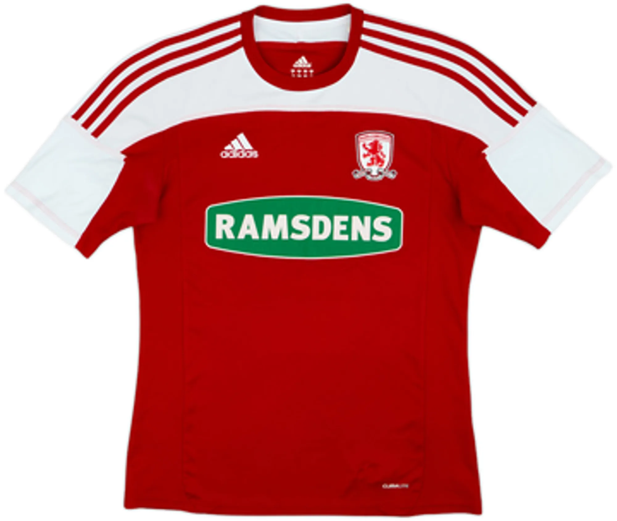 adidas Middlesbrough Mens SS Home Shirt 2011/12