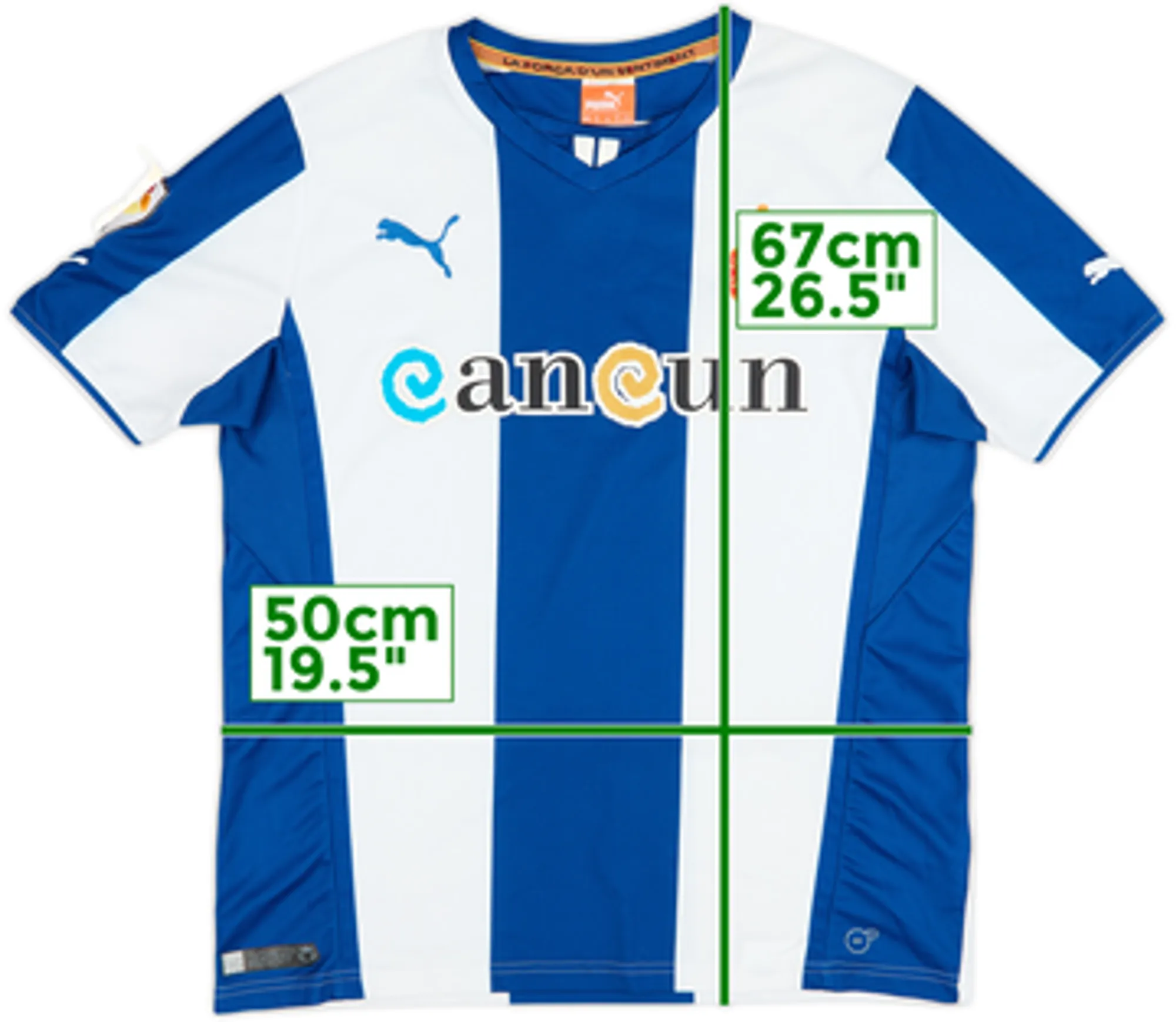 Puma Espanyol Mens SS Home Shirt 2013/14