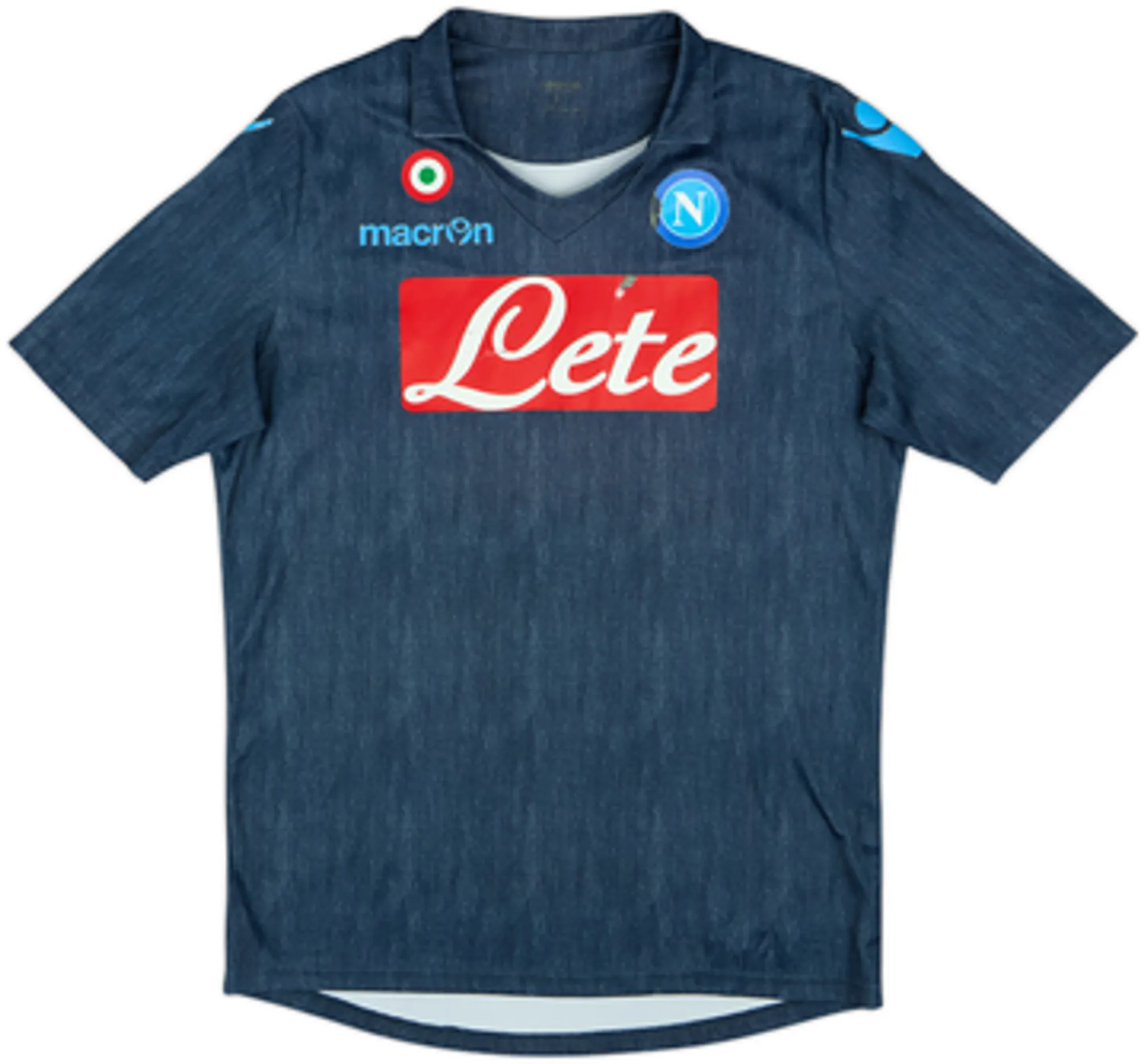 Macron Napoli Mens SS Away Shirt 2013/14