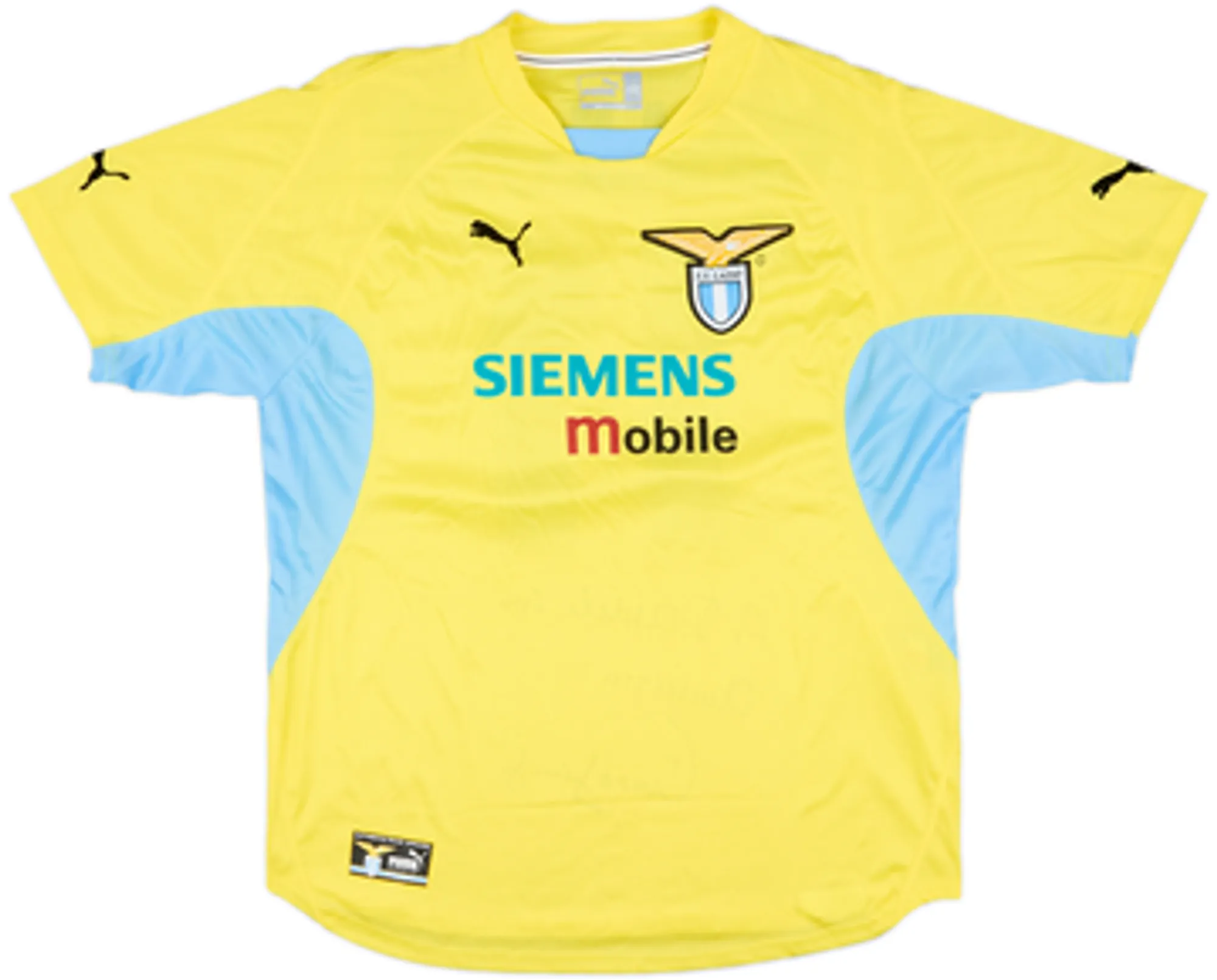 Puma Lazio Mens SS Away Shirt 2001/02