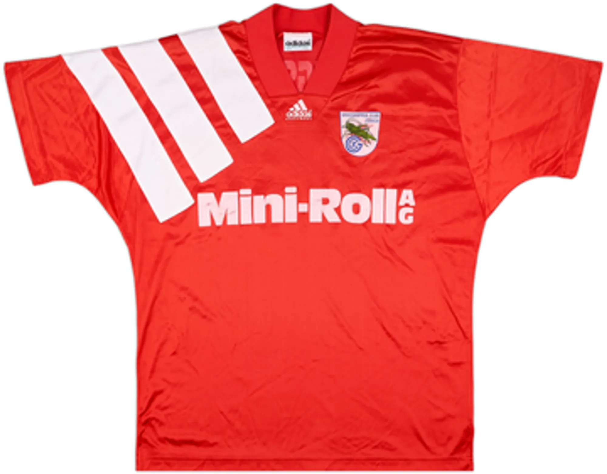 adidas Grasshopper Club Zurich Mens SS Player Issue Away Shirt 1993/94