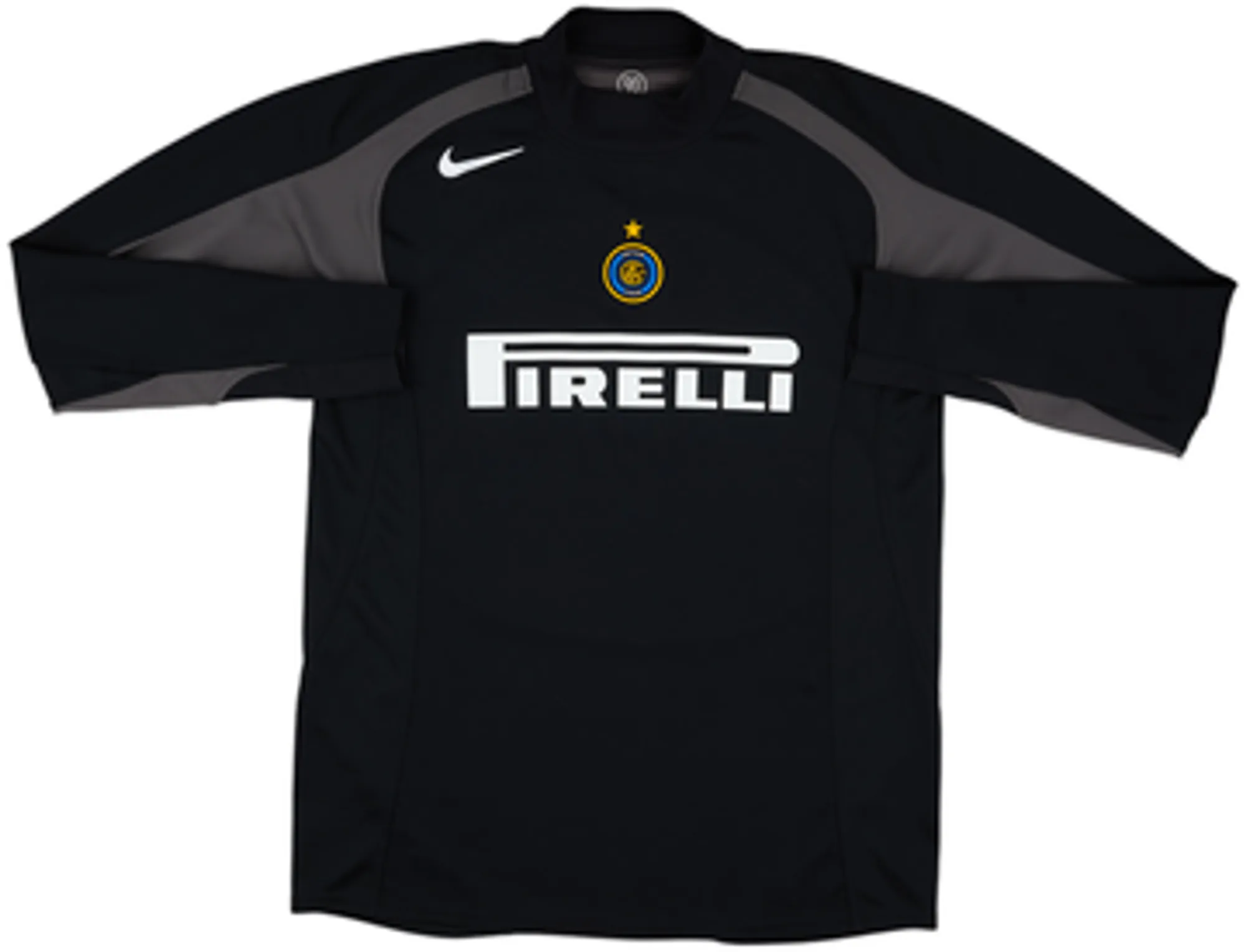 Nike Inter Milan Mens LS Goalkeeper Player Issue Home Shirt 2004/05