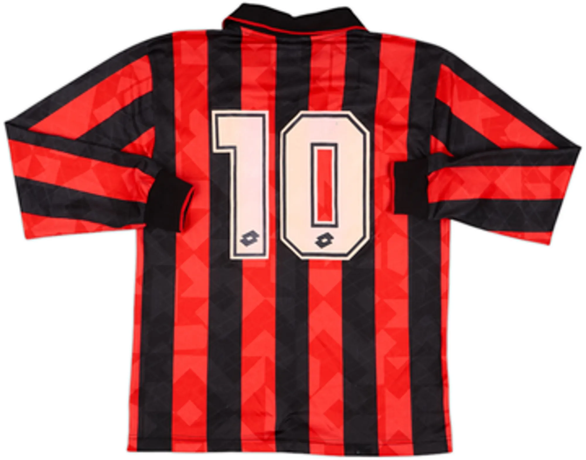 Lotto AC Milan Mens LS Home Shirt 1995/96