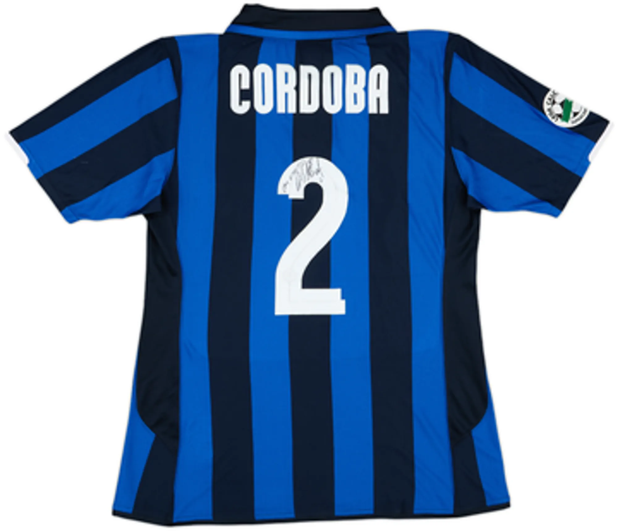 Nike Inter Milan Mens SS Player Issue Home Shirt 2007/08