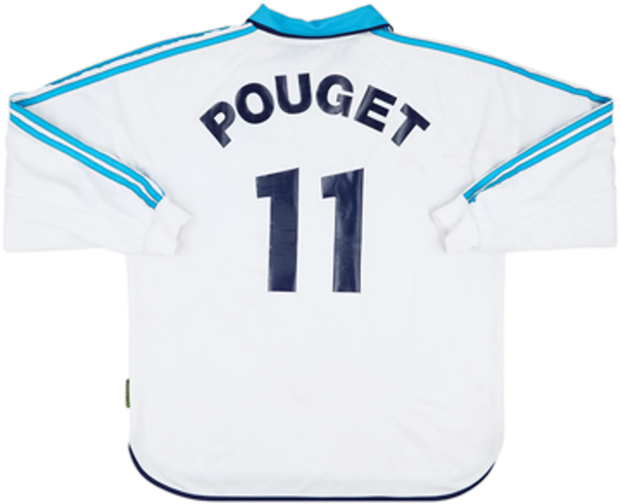 adidas Marseille Mens LS Player Issue Home Shirt 1999/00