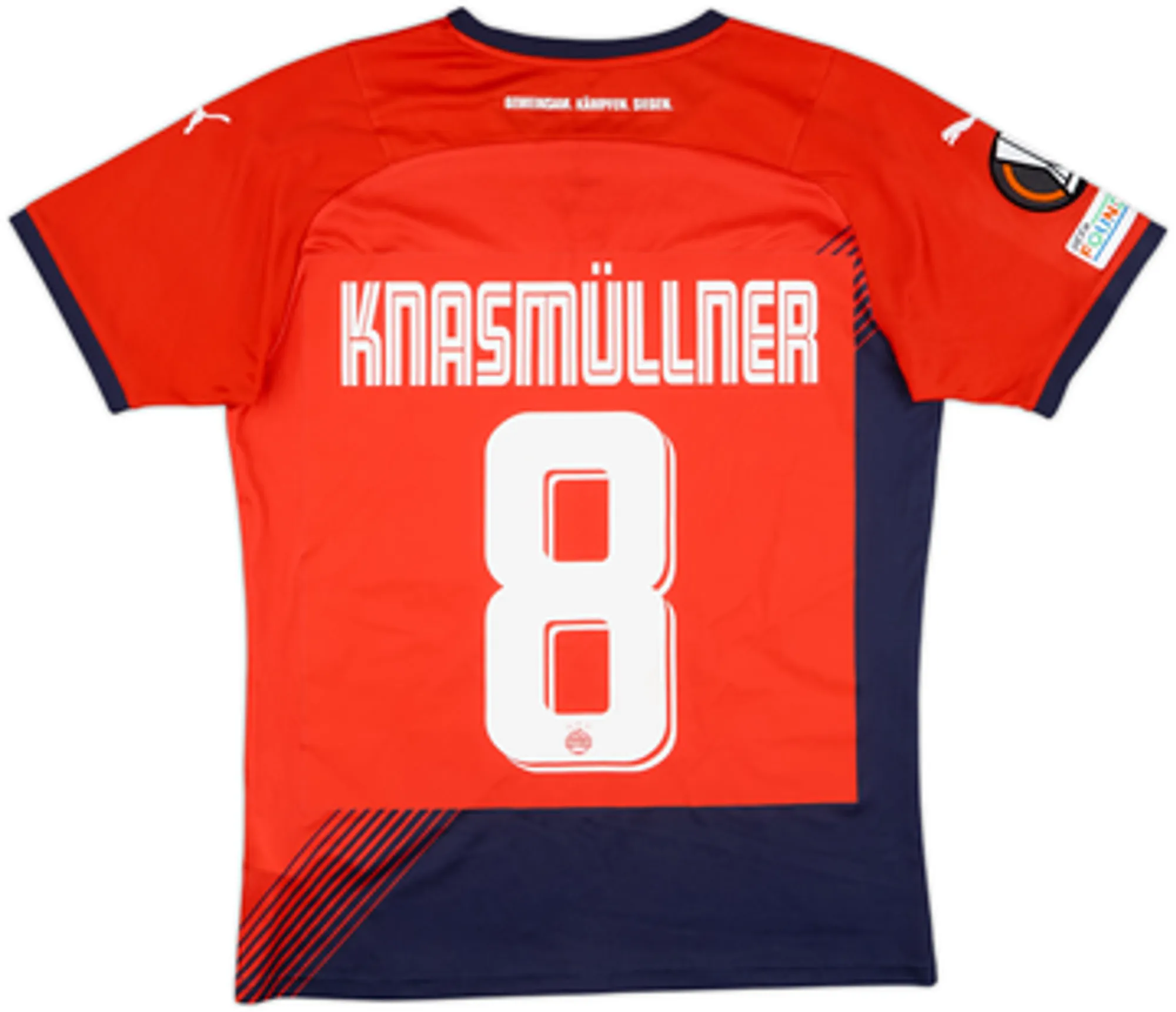 Puma Rapid Vienna Mens SS Player Issue Away Shirt 2021/22