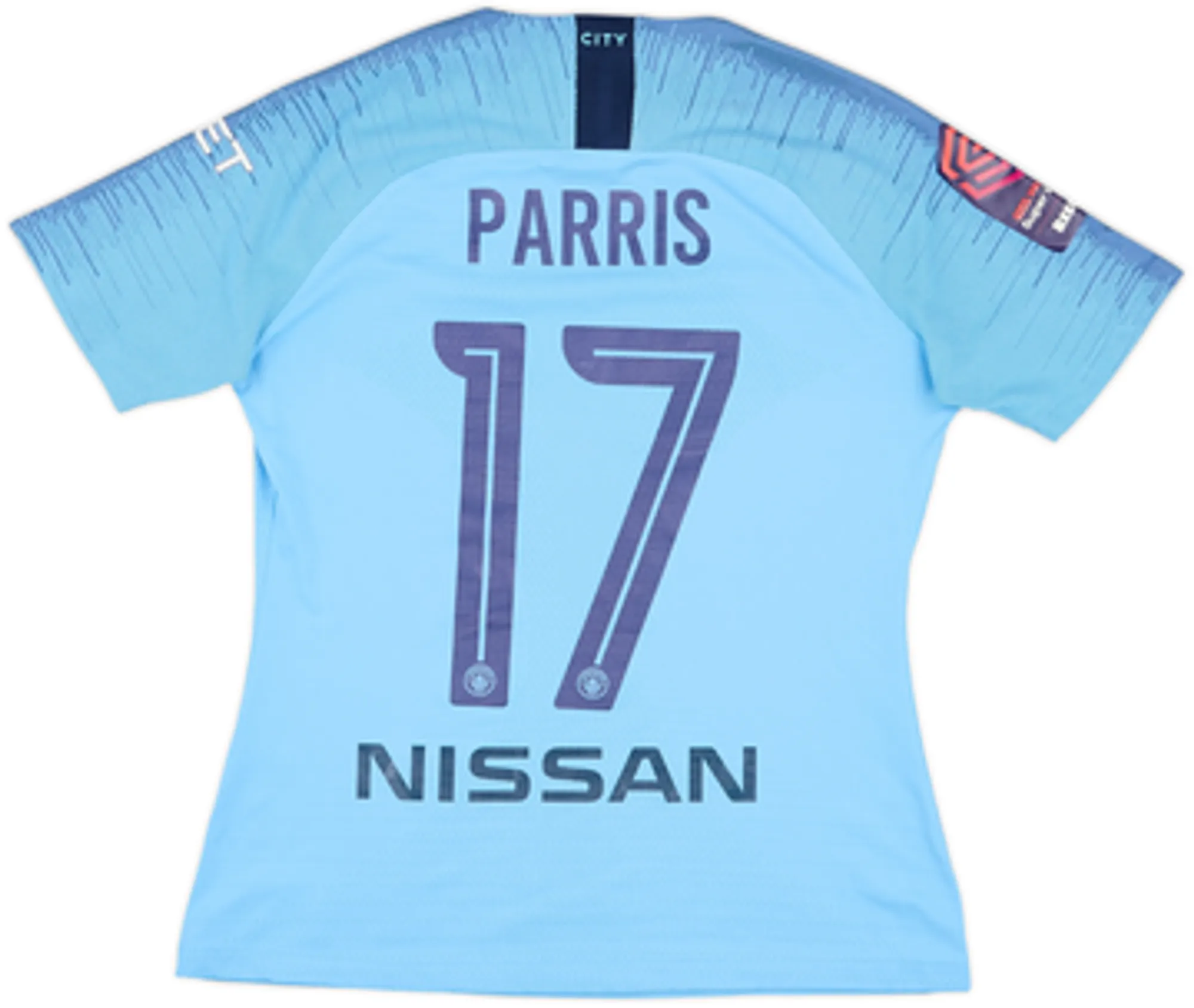 Nike Manchester City Womens SS Player Issue Home Shirt 2018/19