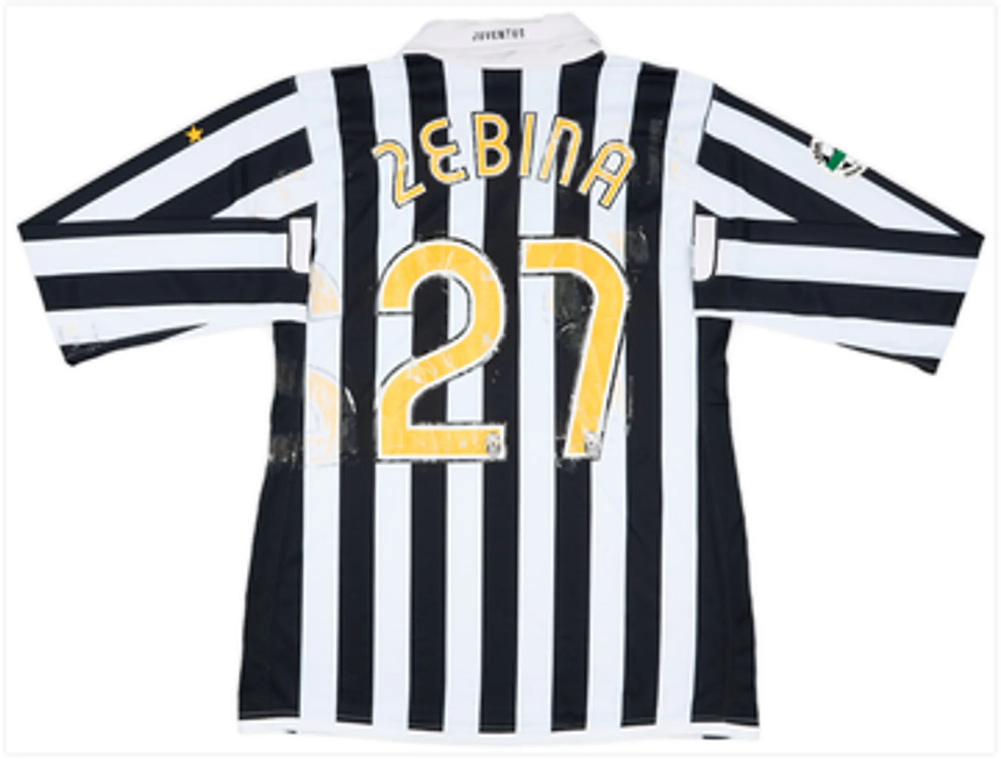 Nike Juventus Mens LS Player Issue Home Shirt 2006/07