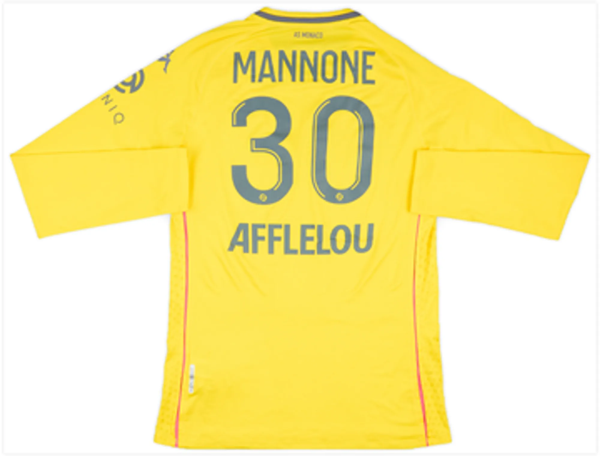 Kappa Monaco Mens LS Goalkeeper Player Issue Home Shirt 2020/21