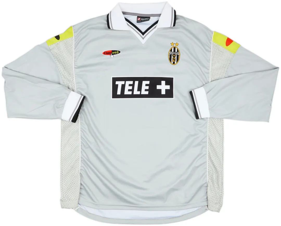 Lotto Juventus Mens LS Player Issue Third Shirt 2000/01