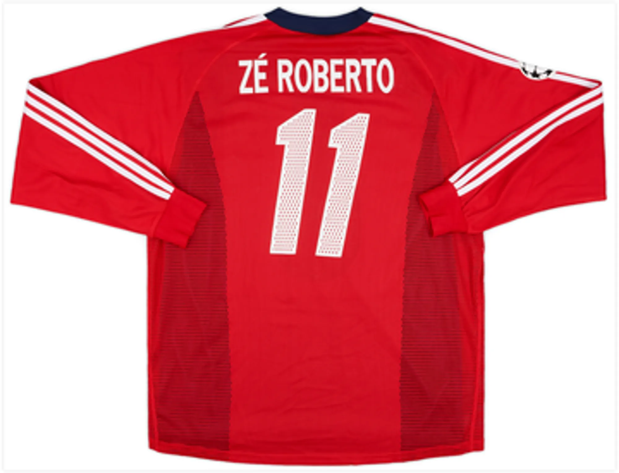 adidas Bayern Munich Mens LS Player Issue Home Champions League Shirt 2003/04