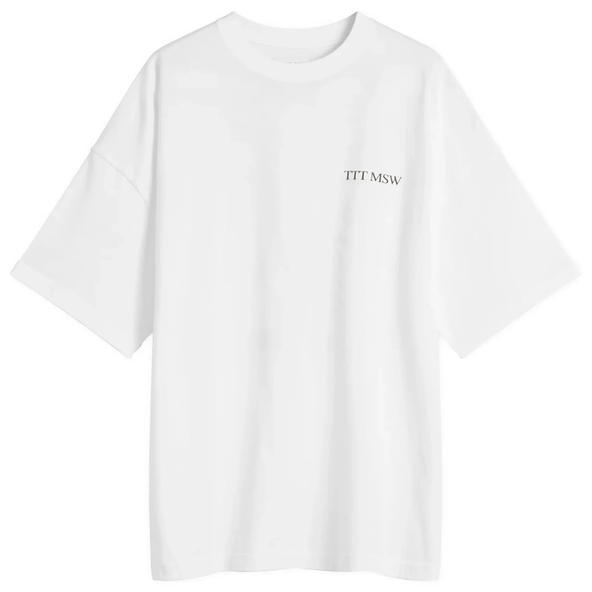 TTT MSW Men's Unicorn Logo T-Shirt White