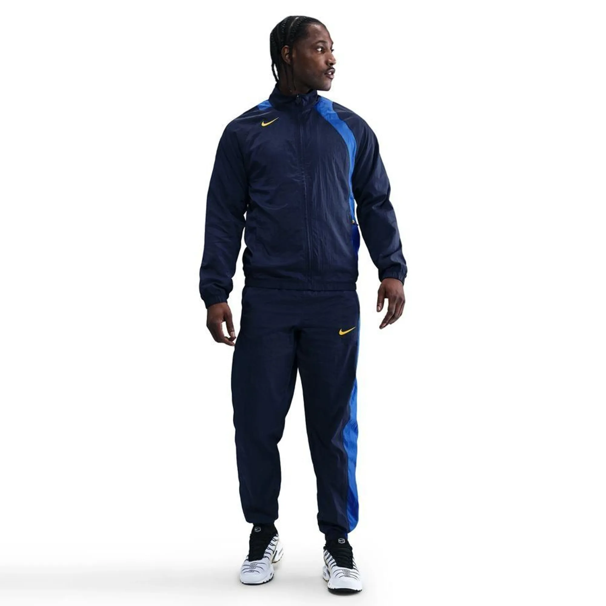 Nike Track Jacket T90 Repel Woven - ['Blue']