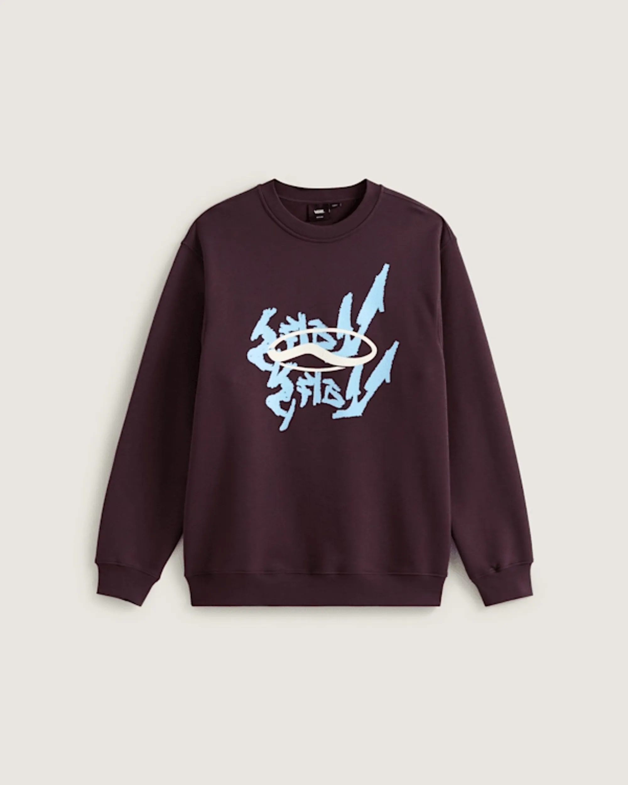 Vans - Mirror V Loose Sweater, Man, Blue