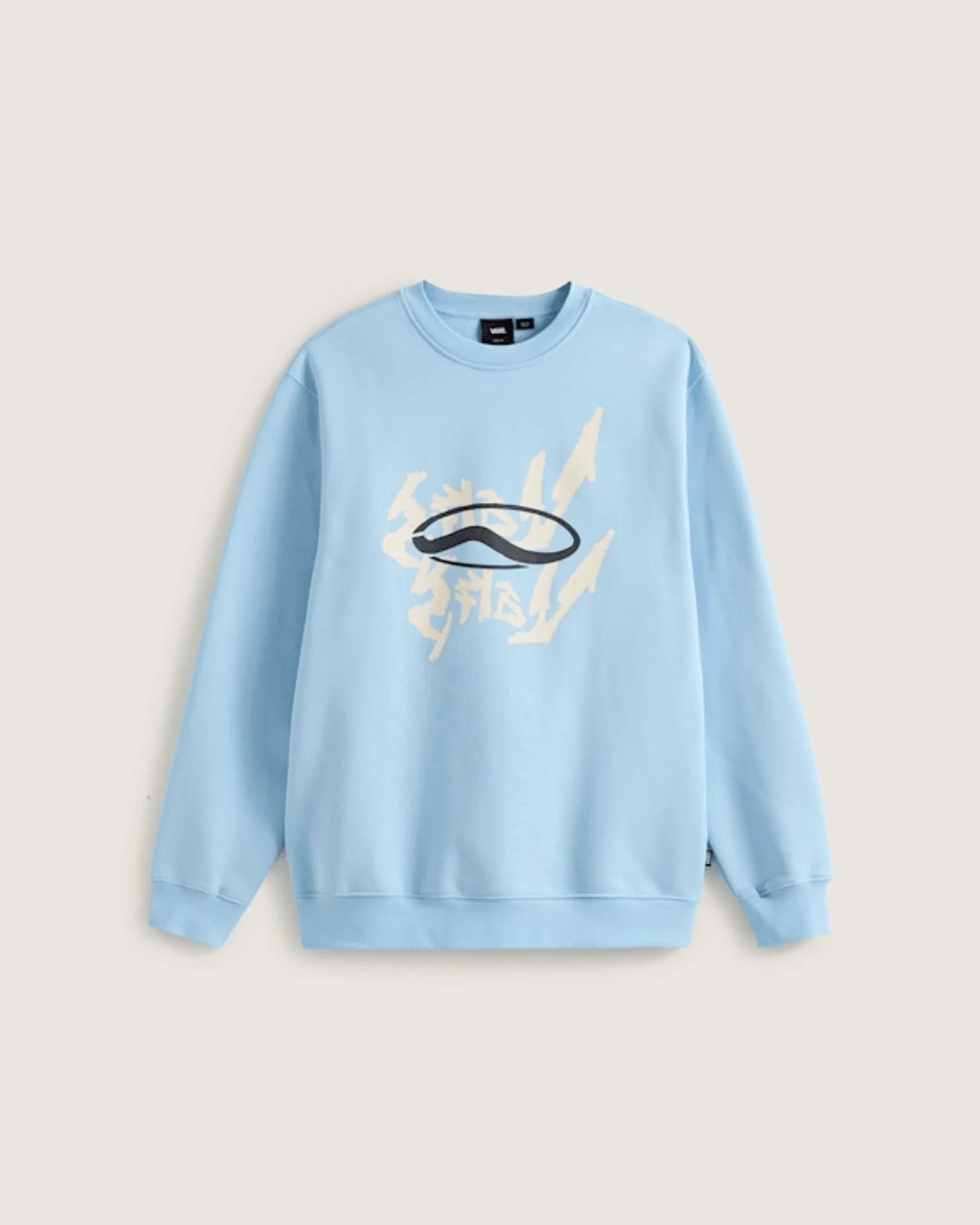 Vans - Mirror V Loose Sweater, Man, Blue